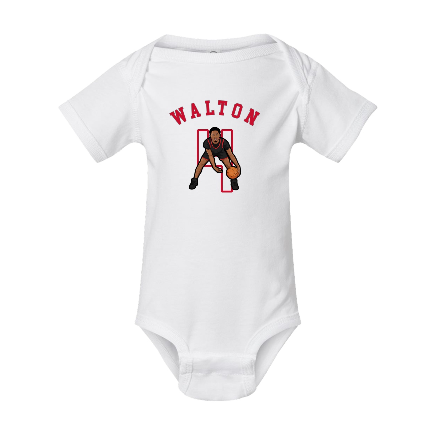 Baby Onesie — Shirsey Arch in White