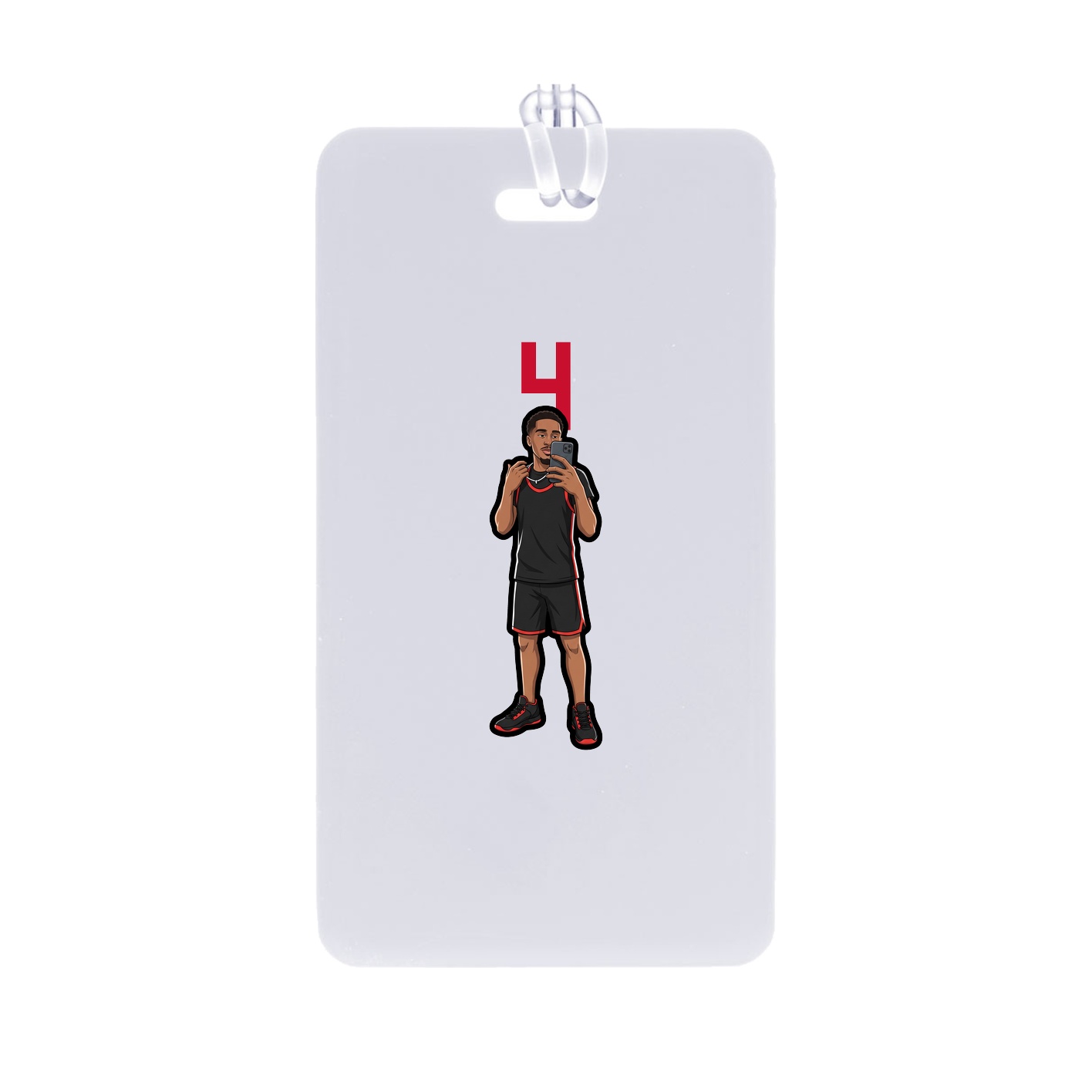 Bag Tag — Number Top in Classic