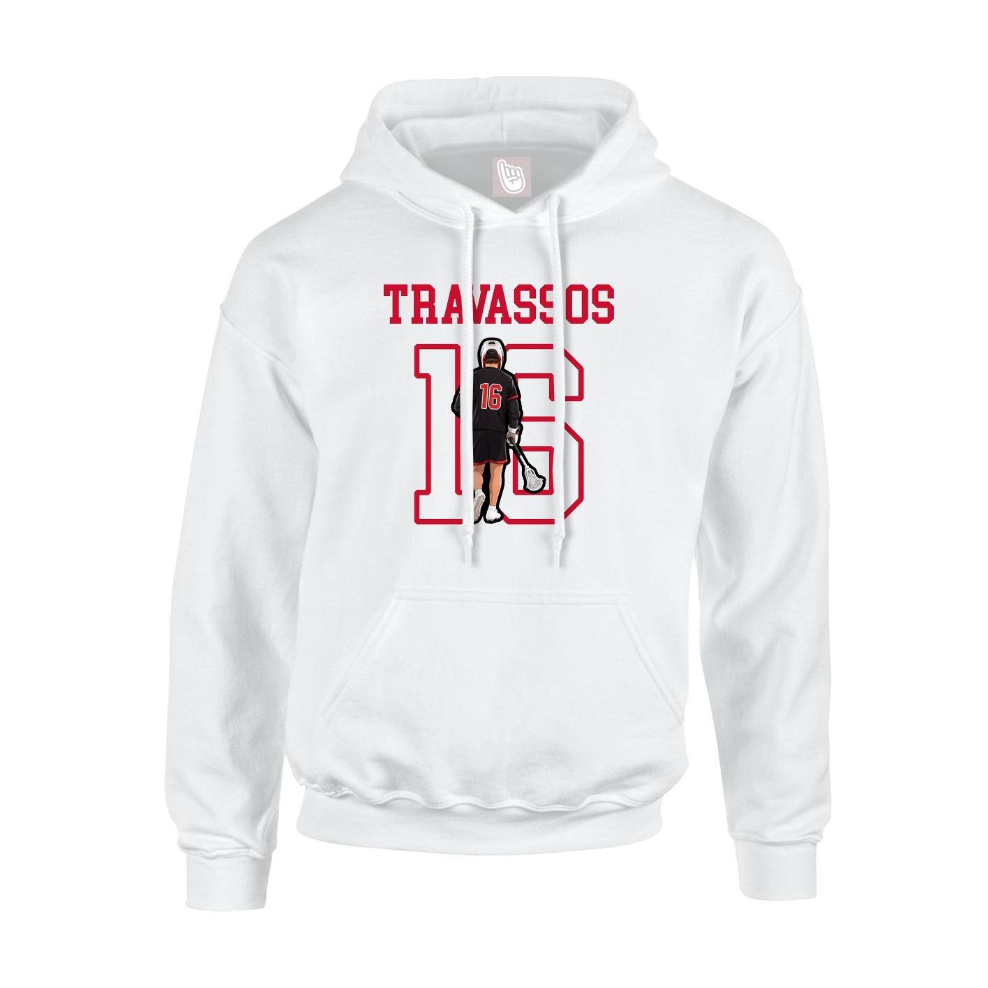 Hoodie — Shirsey in White
