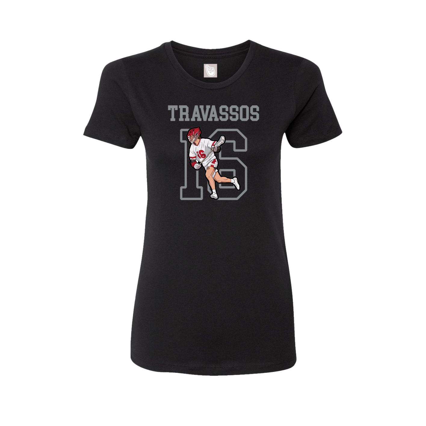 Fitted Women's Tee — Shirsey in Black