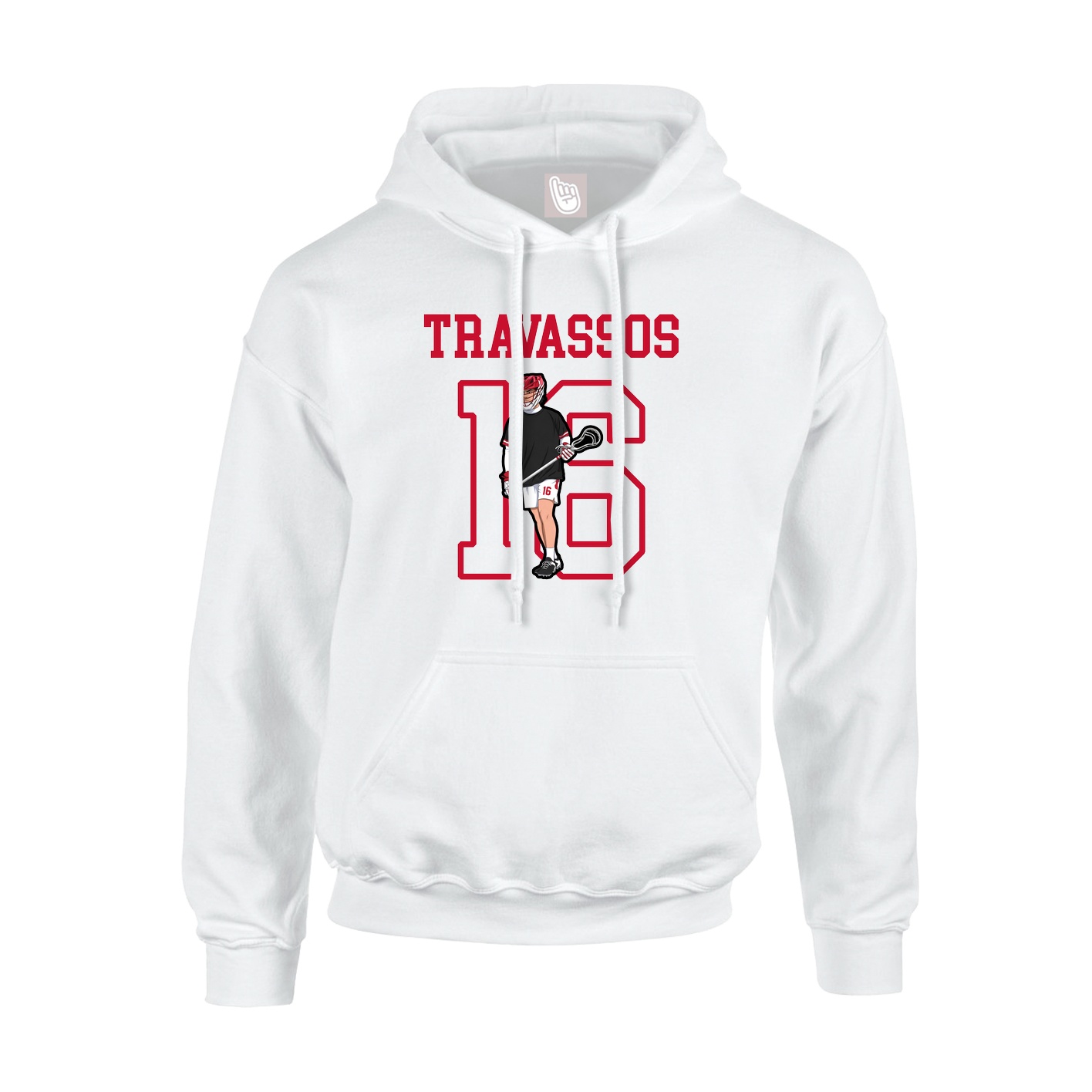 Youth Hoodie — Shirsey in White