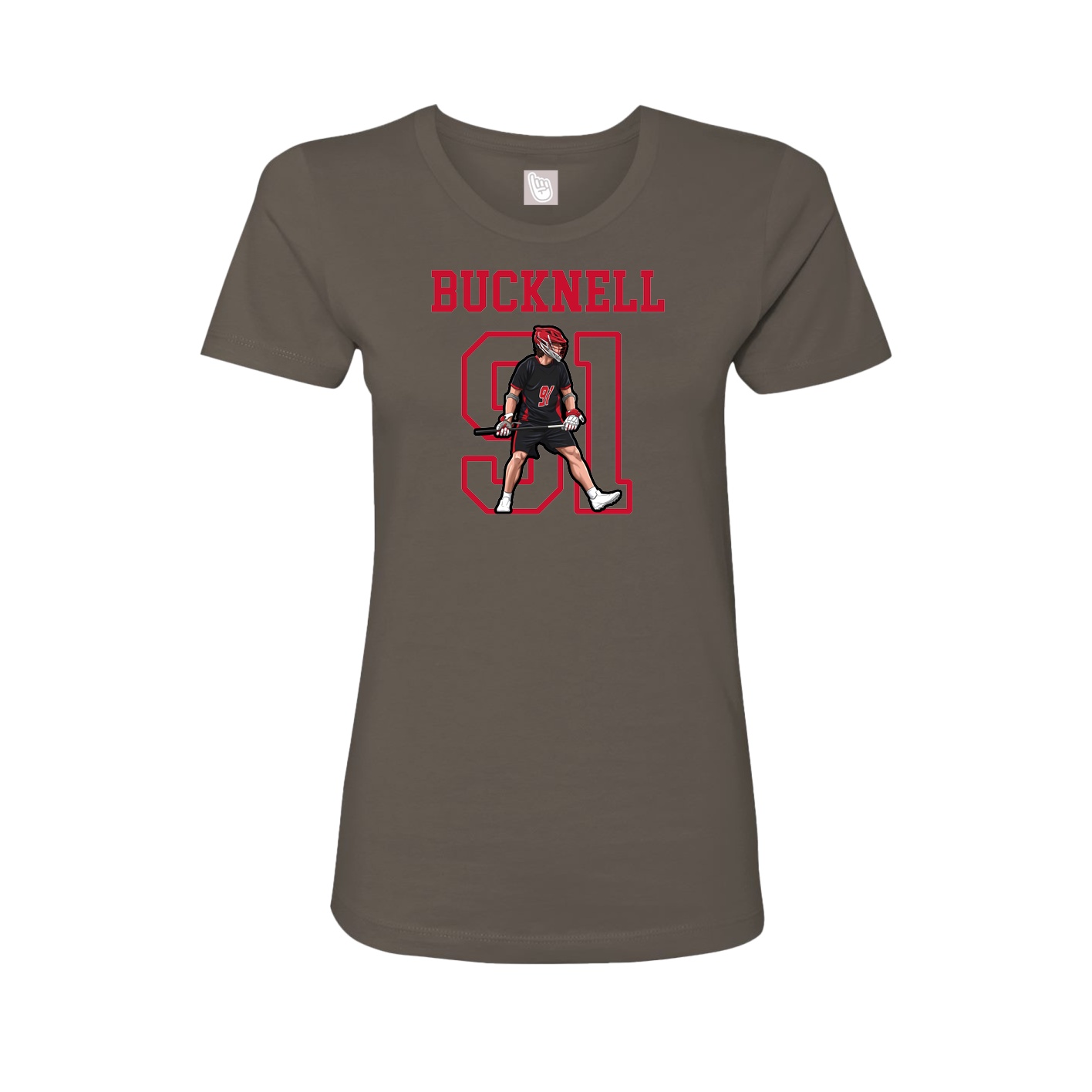 Fitted Women's Tee — Shirsey in Grey