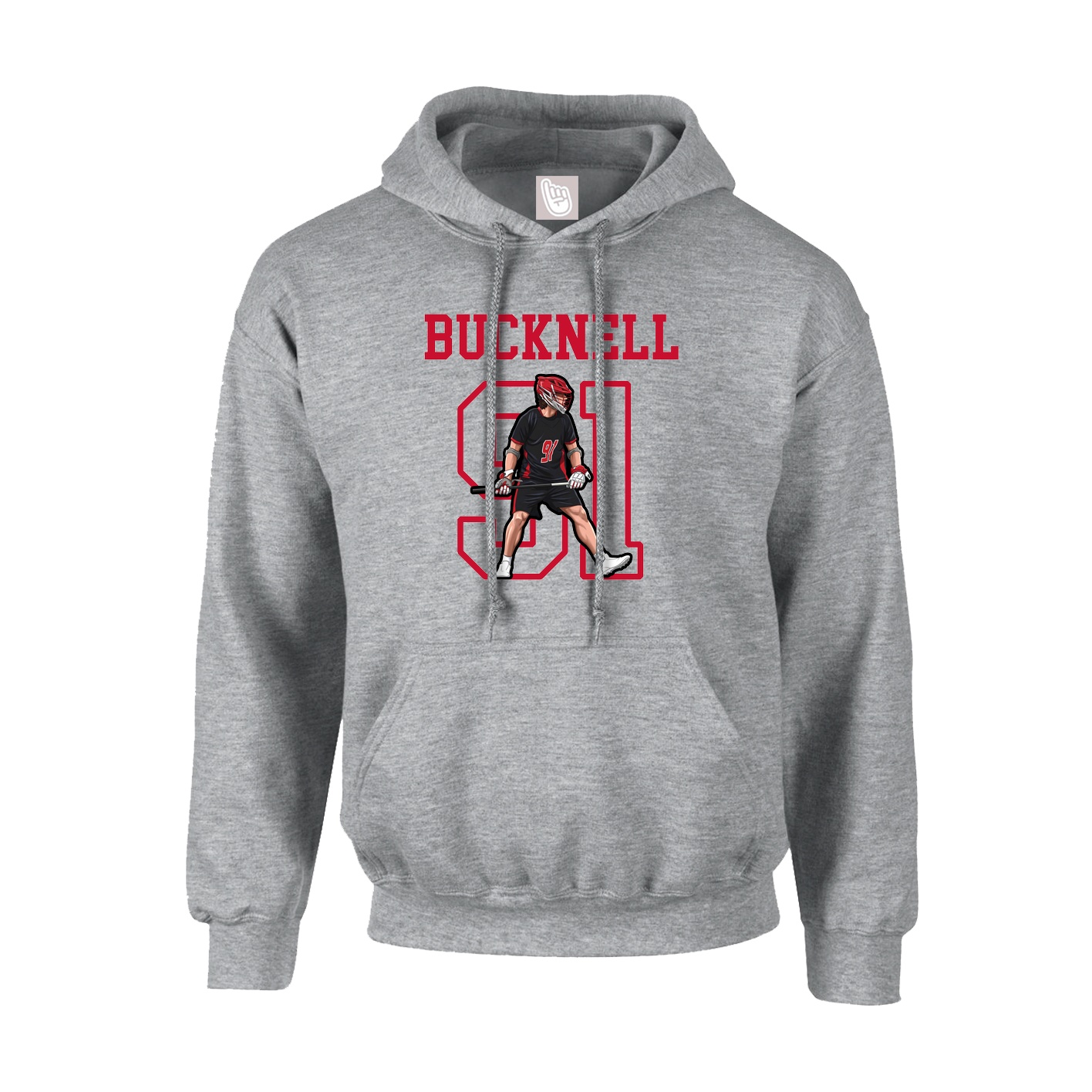 Hoodie — Shirsey in Grey