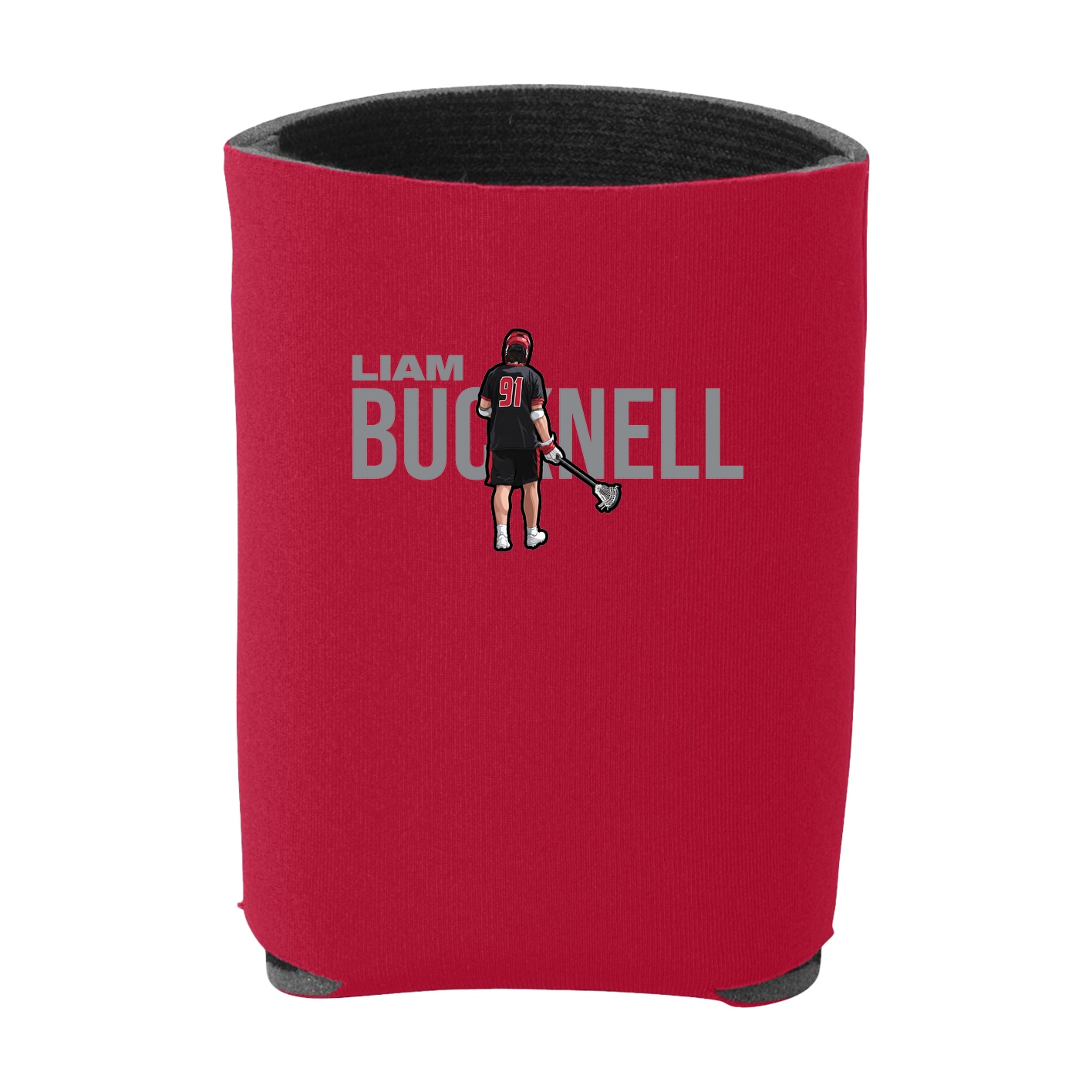Can Holder — Player Name in Red