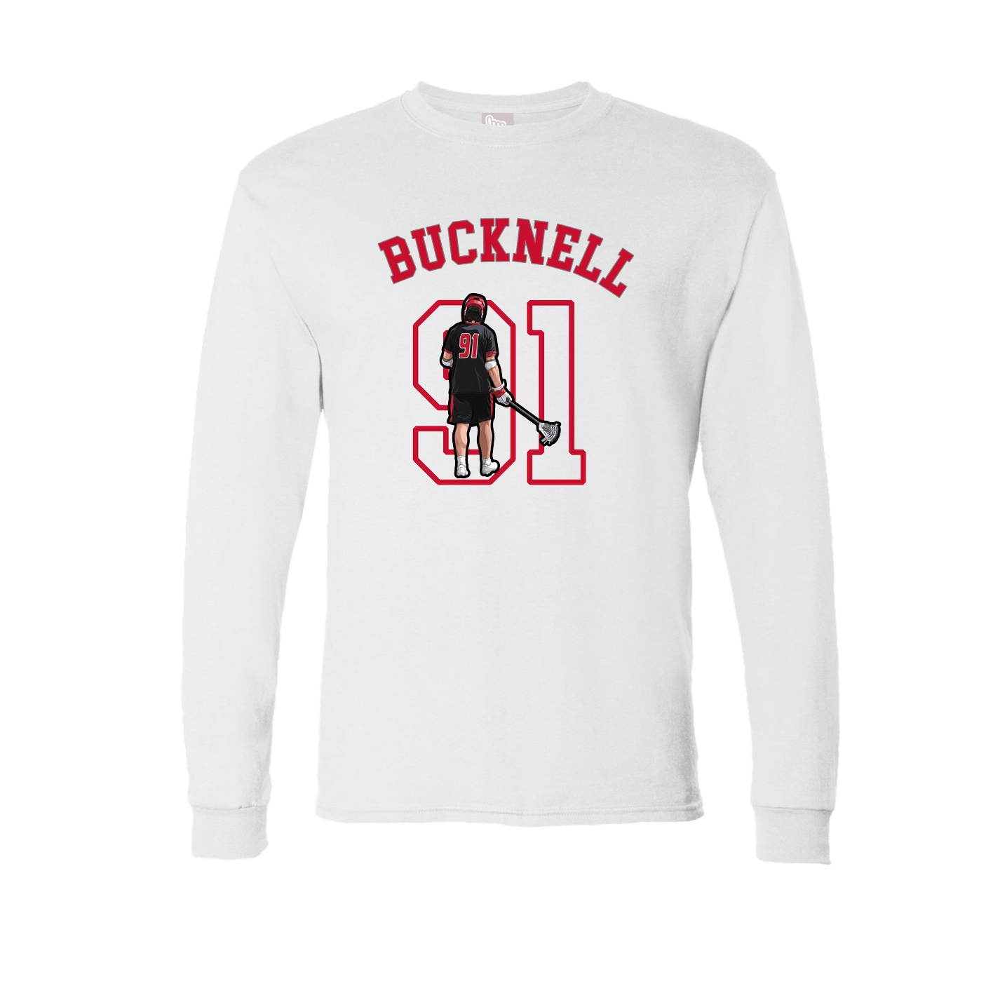Long Sleeve Tee — Shirsey Arch in White