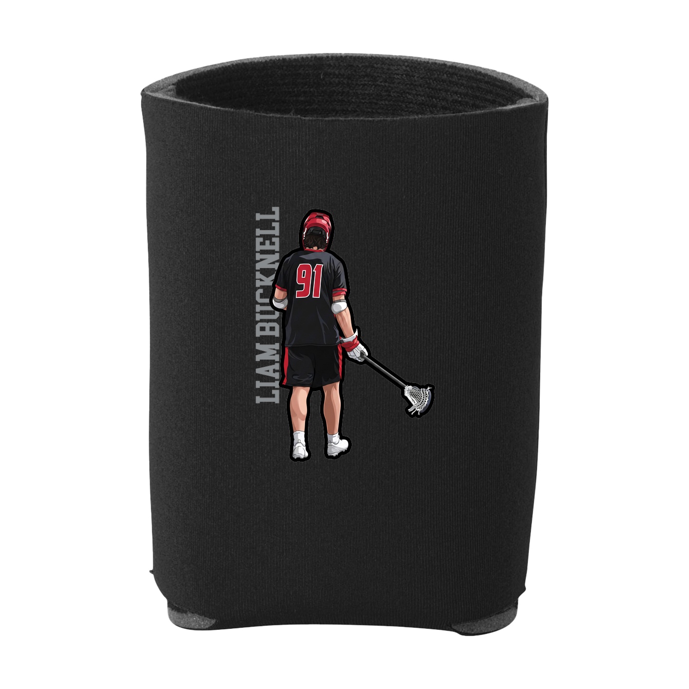Can Holder — Name Vertical in Black