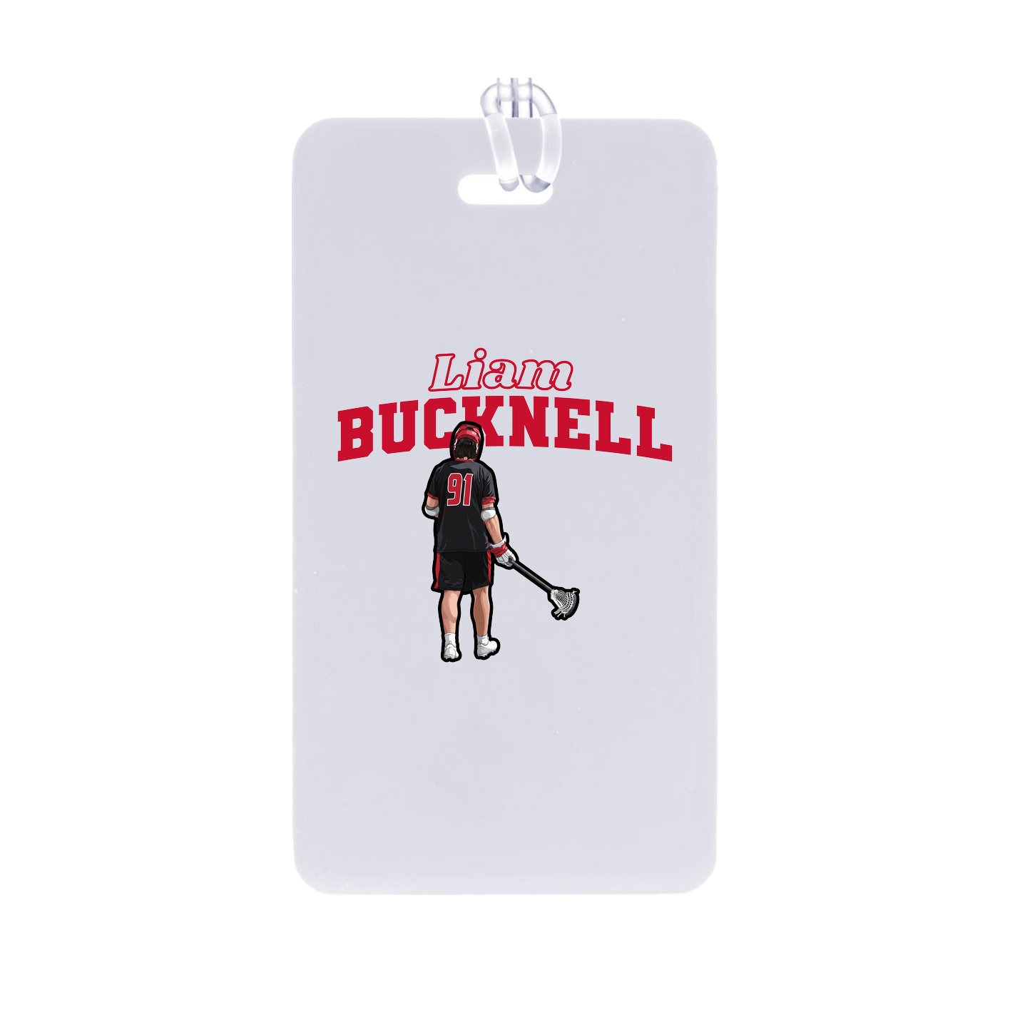 Bag Tag — Name Arch in Classic