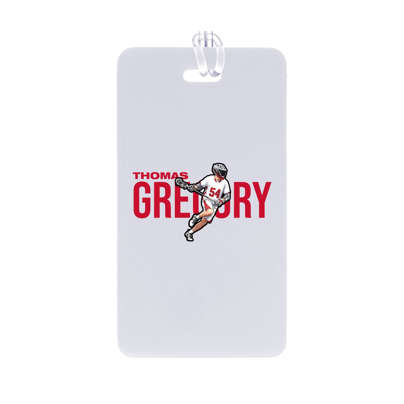 Bag Tag — Player Name in Classic