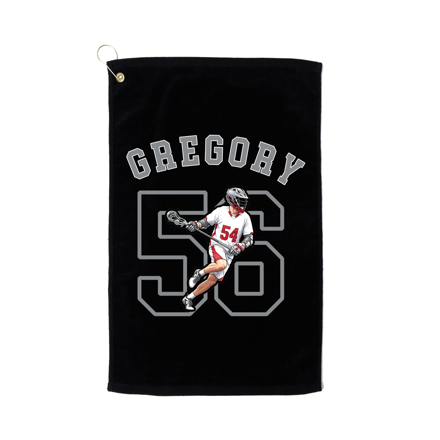 Golf Towel — Shirsey Arch in Black