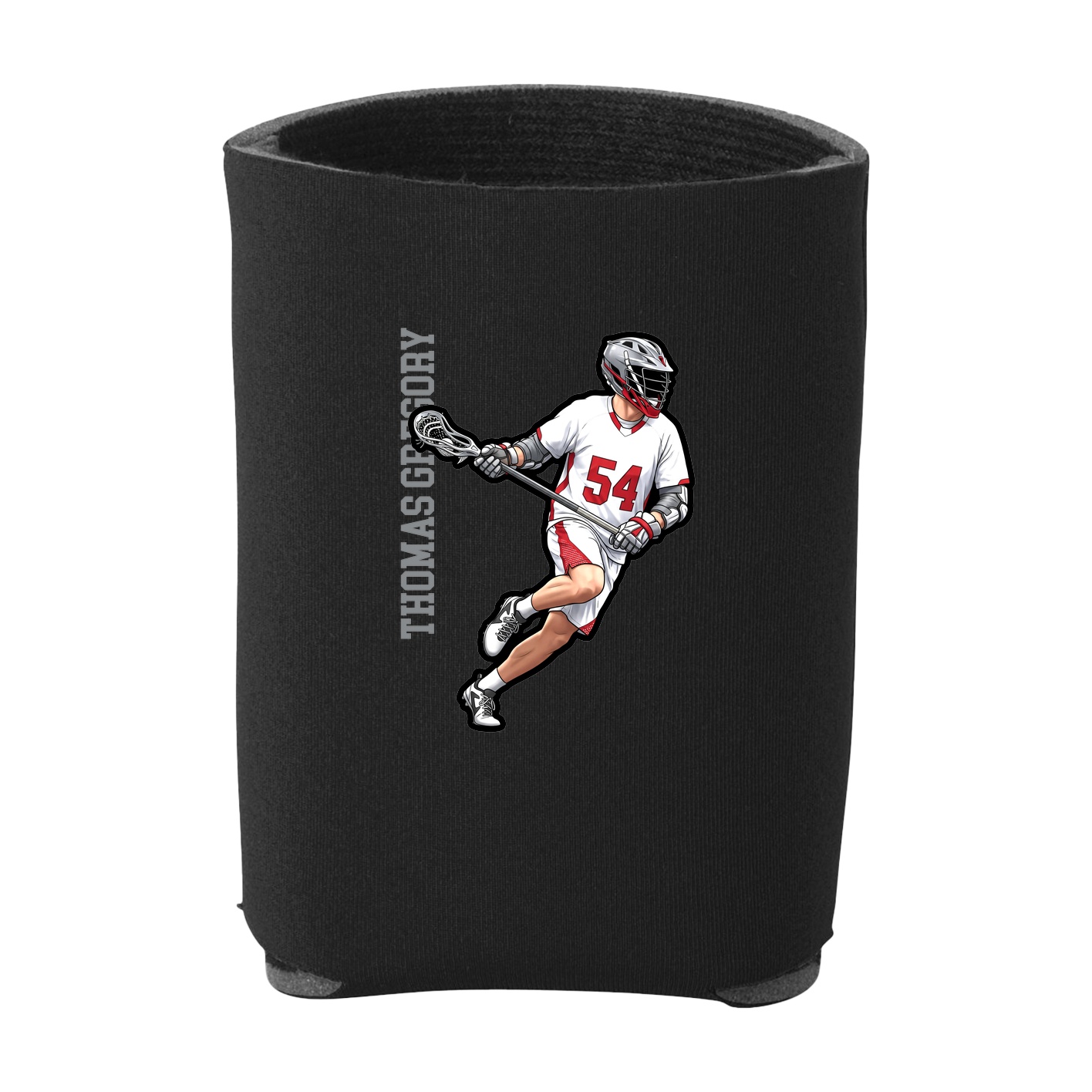 Can Holder — Name Vertical in Black