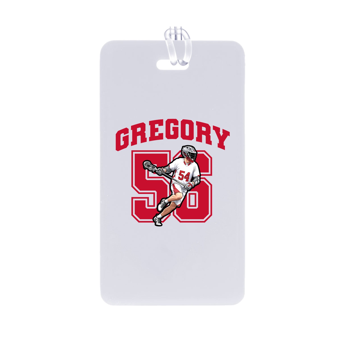 Bag Tag — Number in Classic