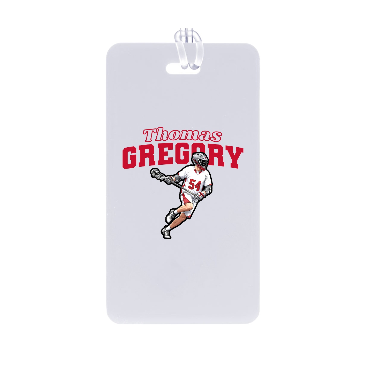 Bag Tag — Name Arch in Classic