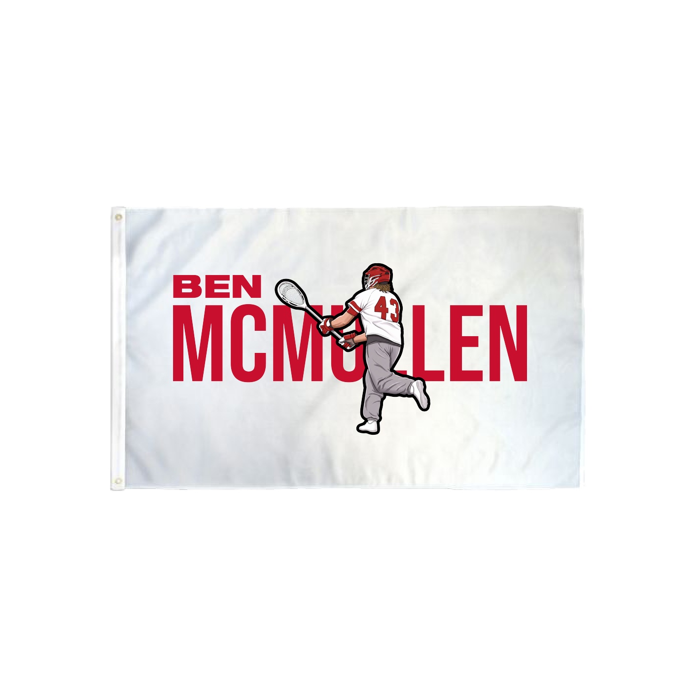3x5 Flag — Player Name in Classic