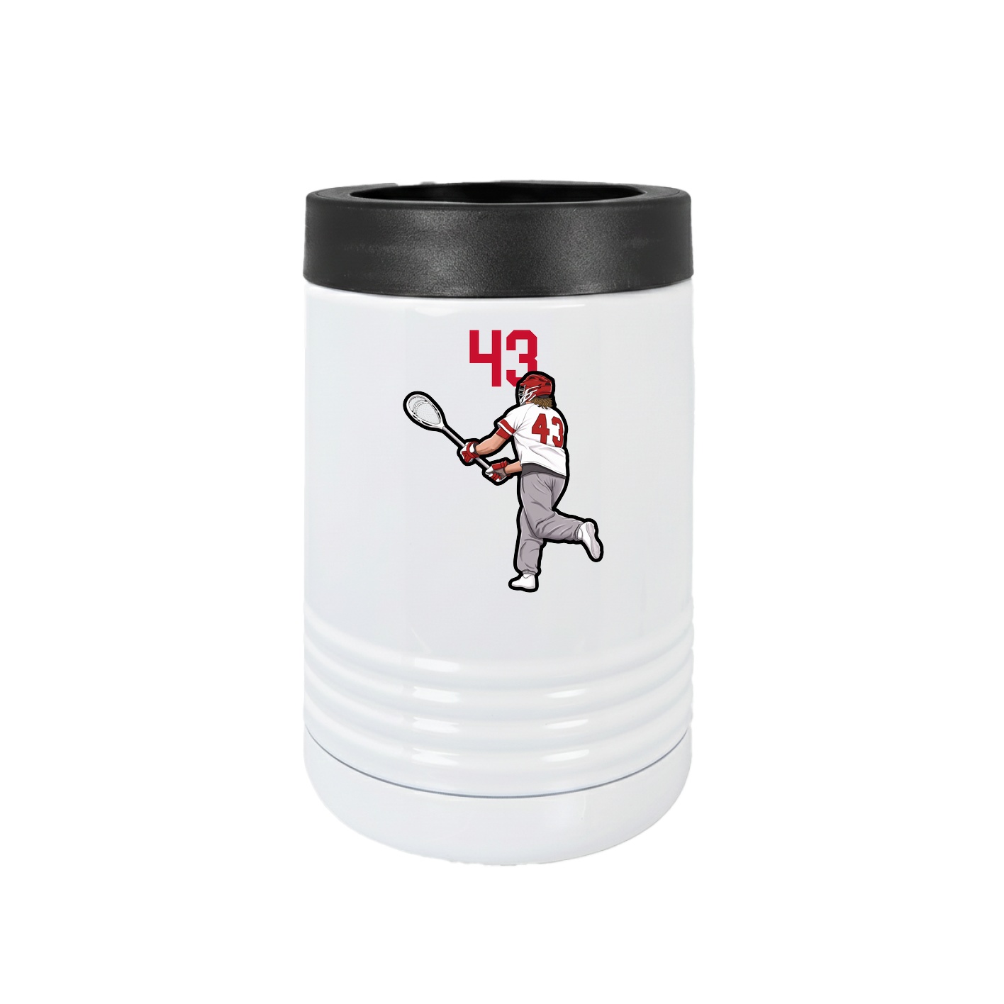 Beverage Holder — Number Top in White