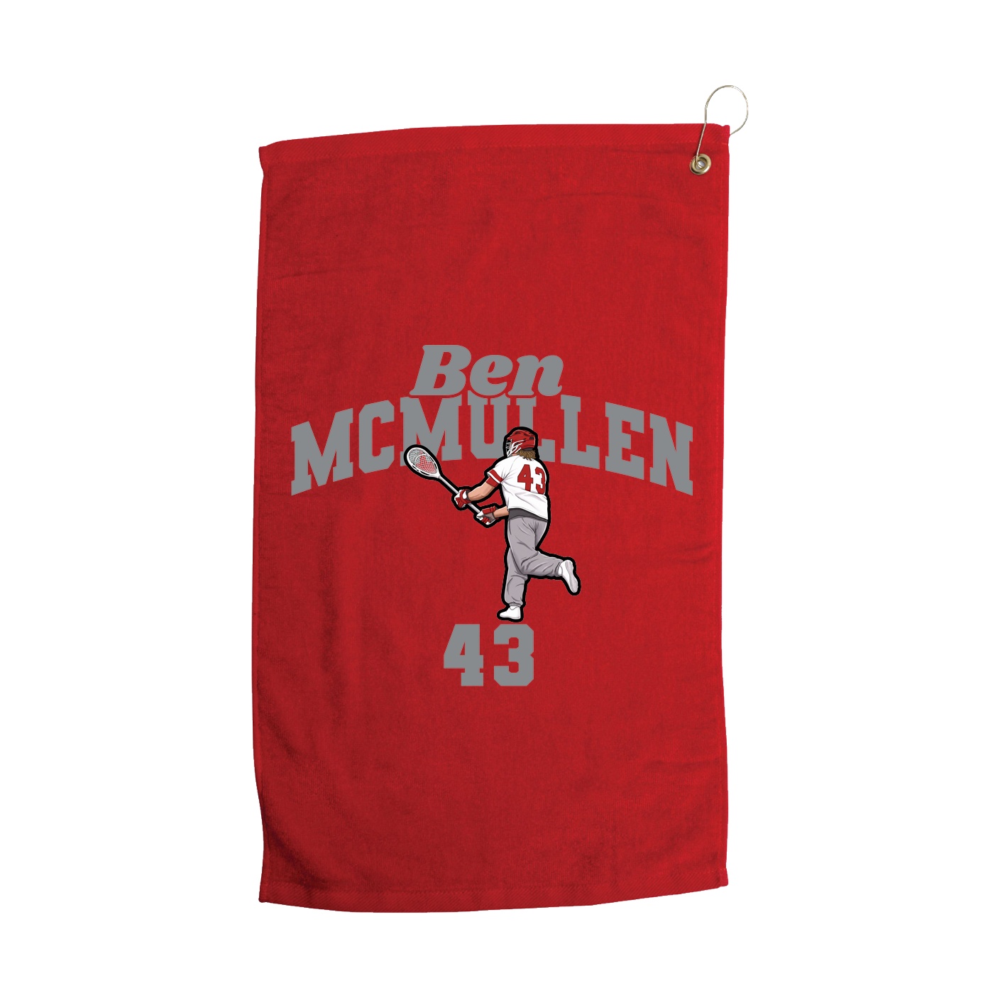Golf Towel — Signature Arch in Red