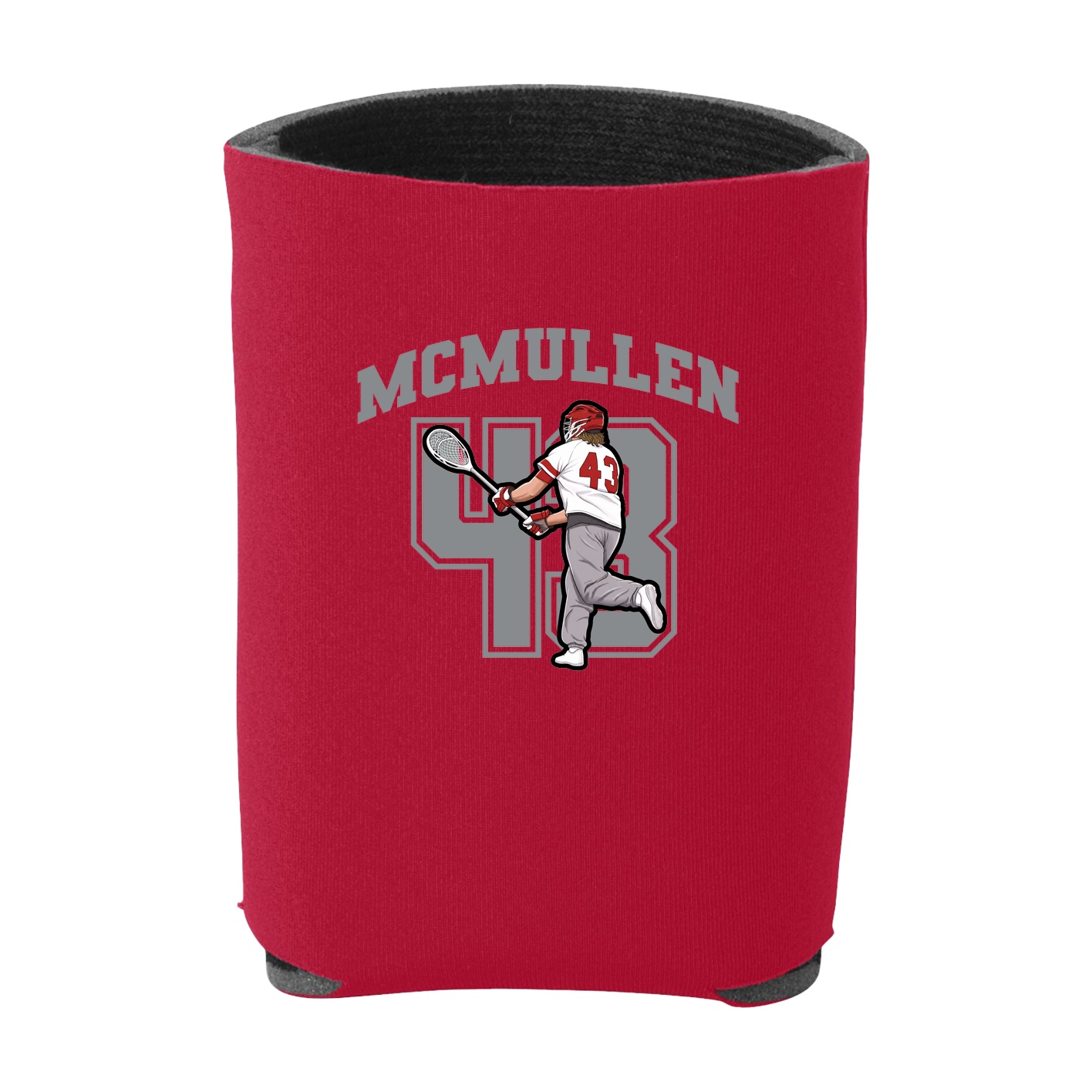 Can Holder — Number in Red