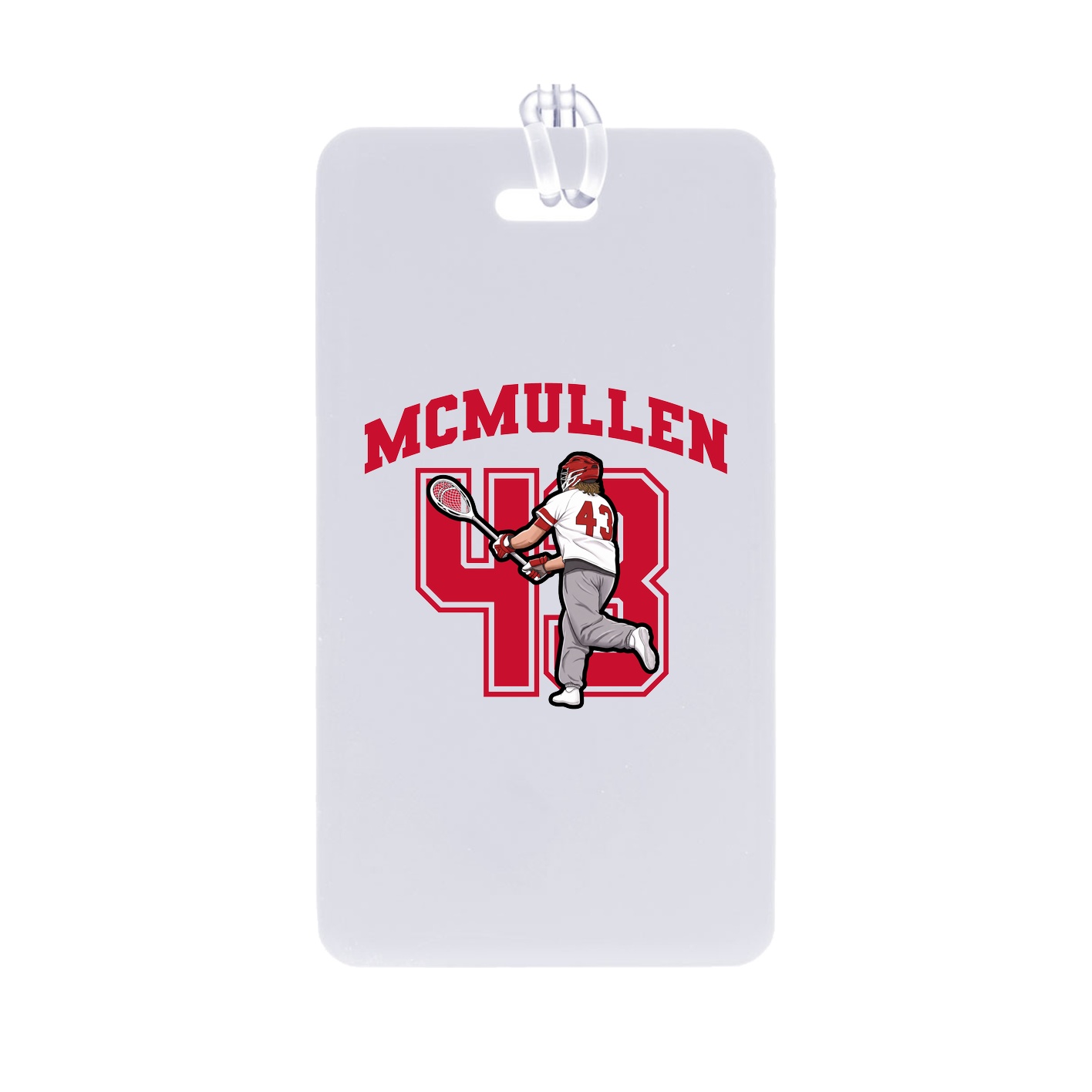 Bag Tag — Number in Classic