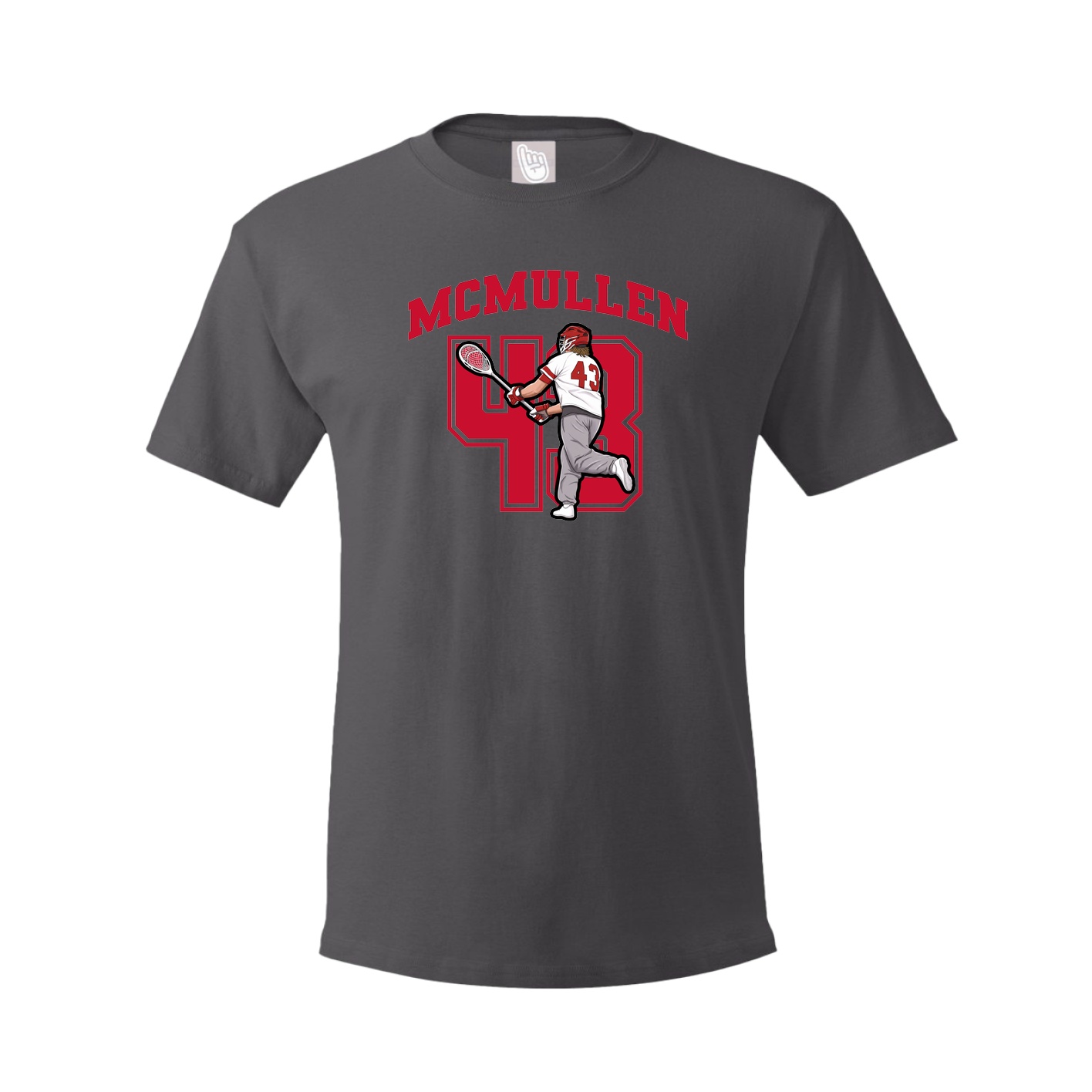 Tee — Number in Grey