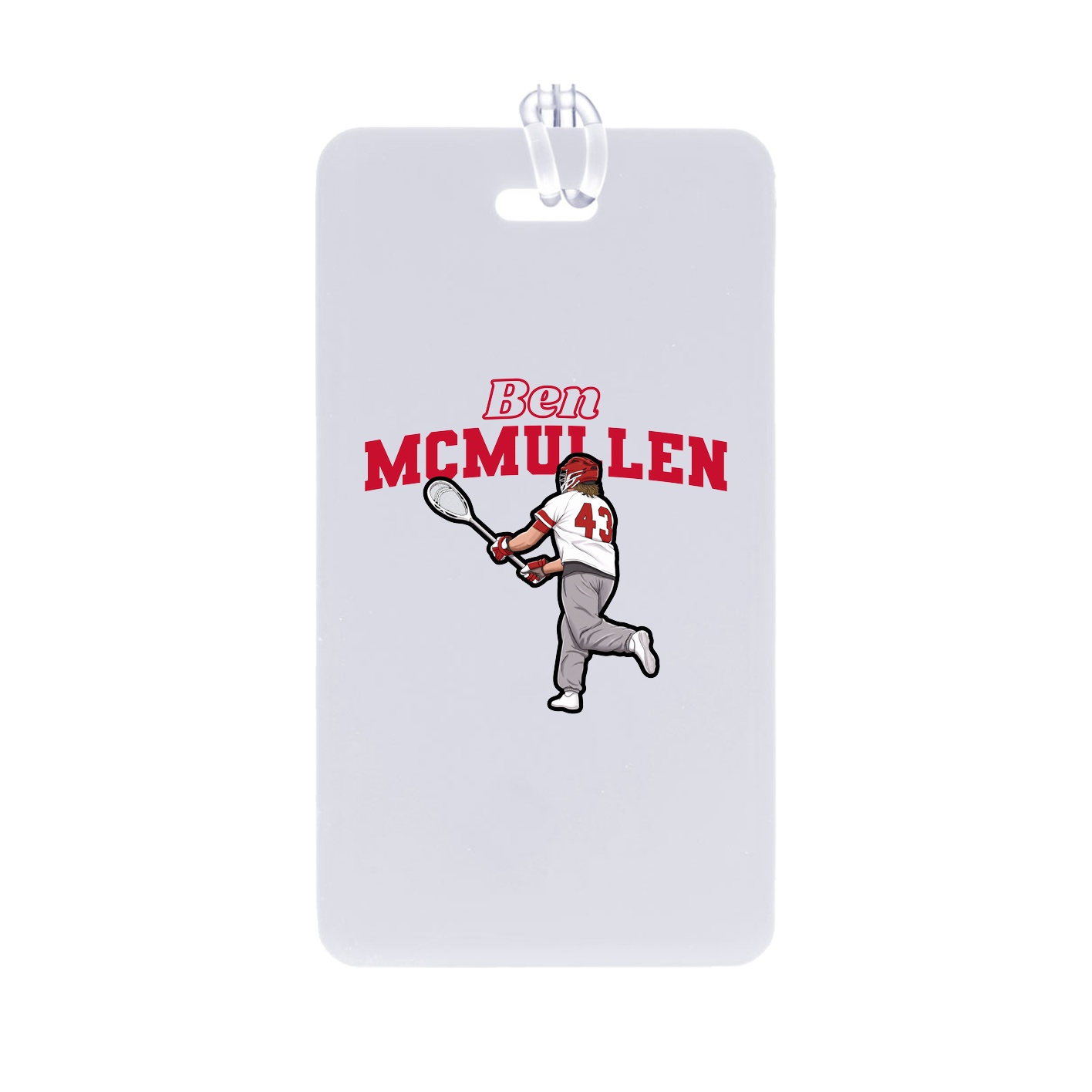 Bag Tag — Name Arch in Classic