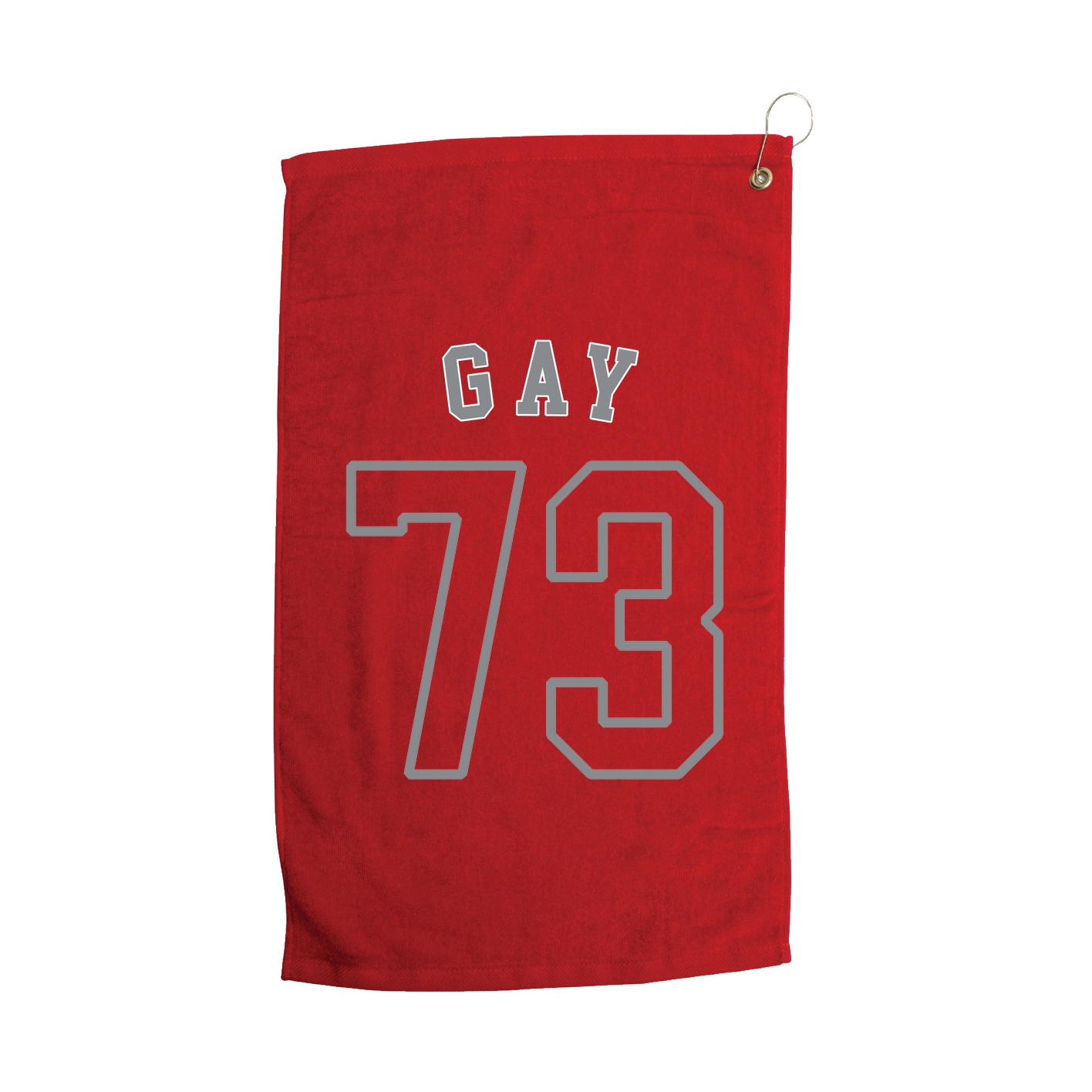 Golf Towel — Shirsey Arch in Red