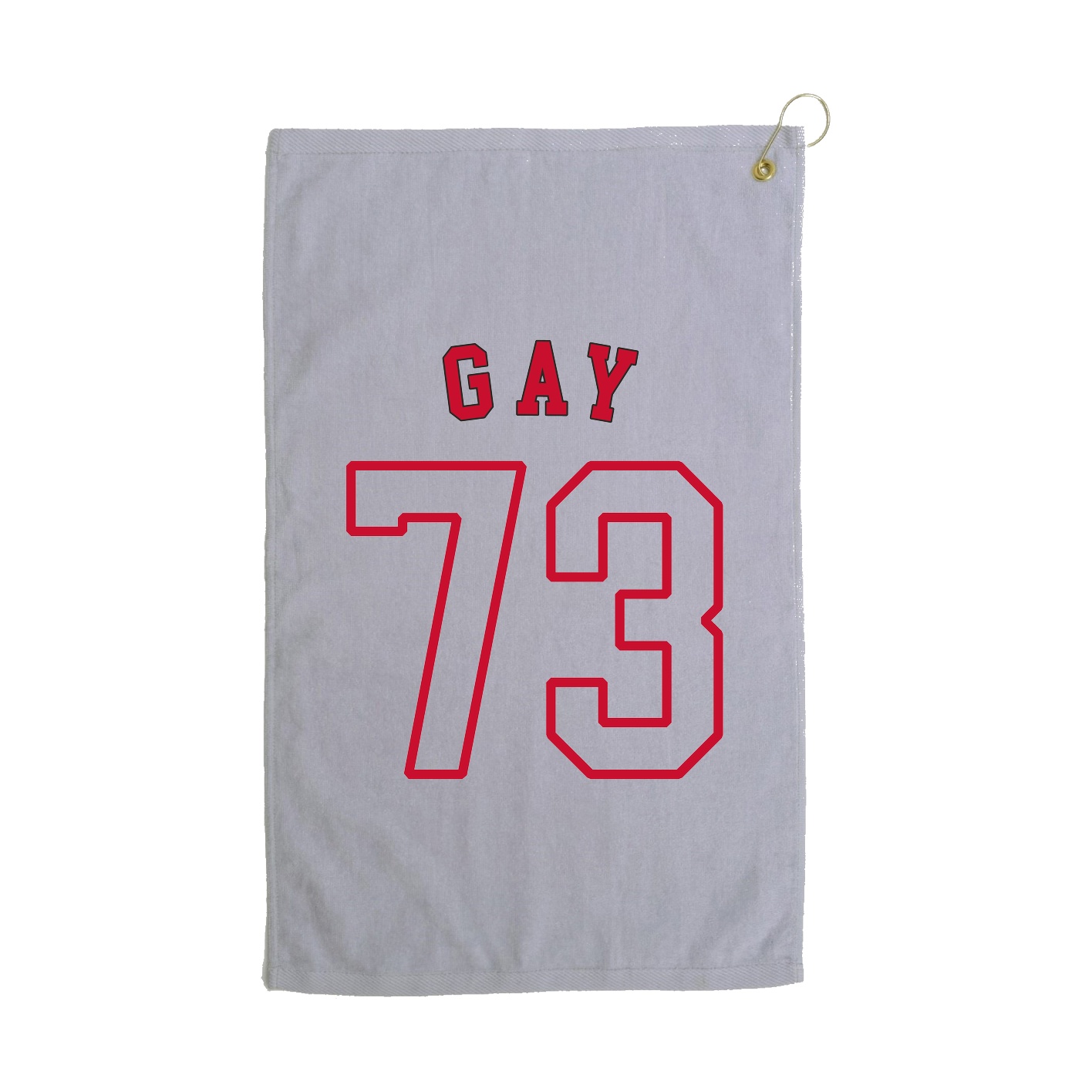 Golf Towel — Shirsey Arch in Grey