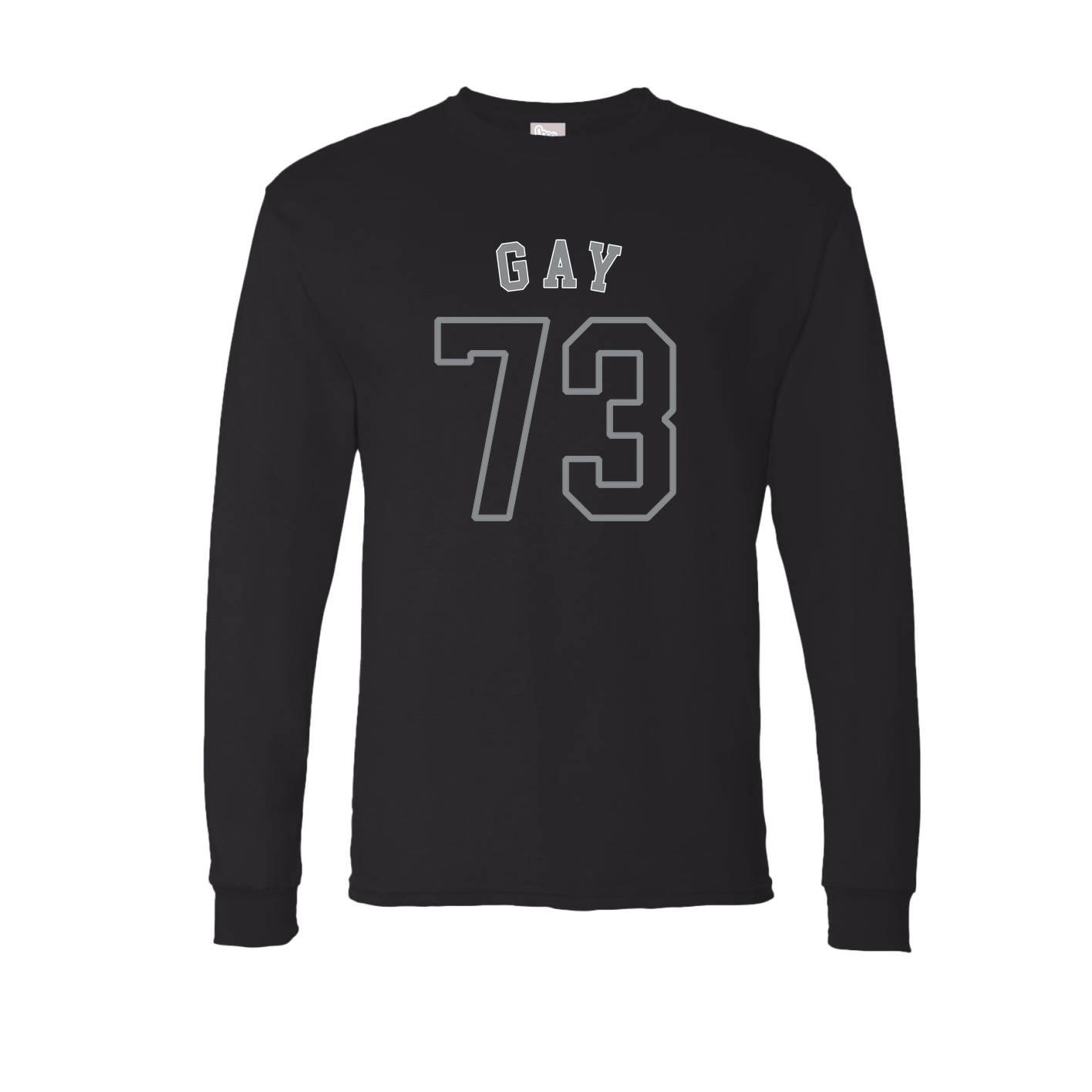 Long Sleeve Tee — Shirsey Arch in Black