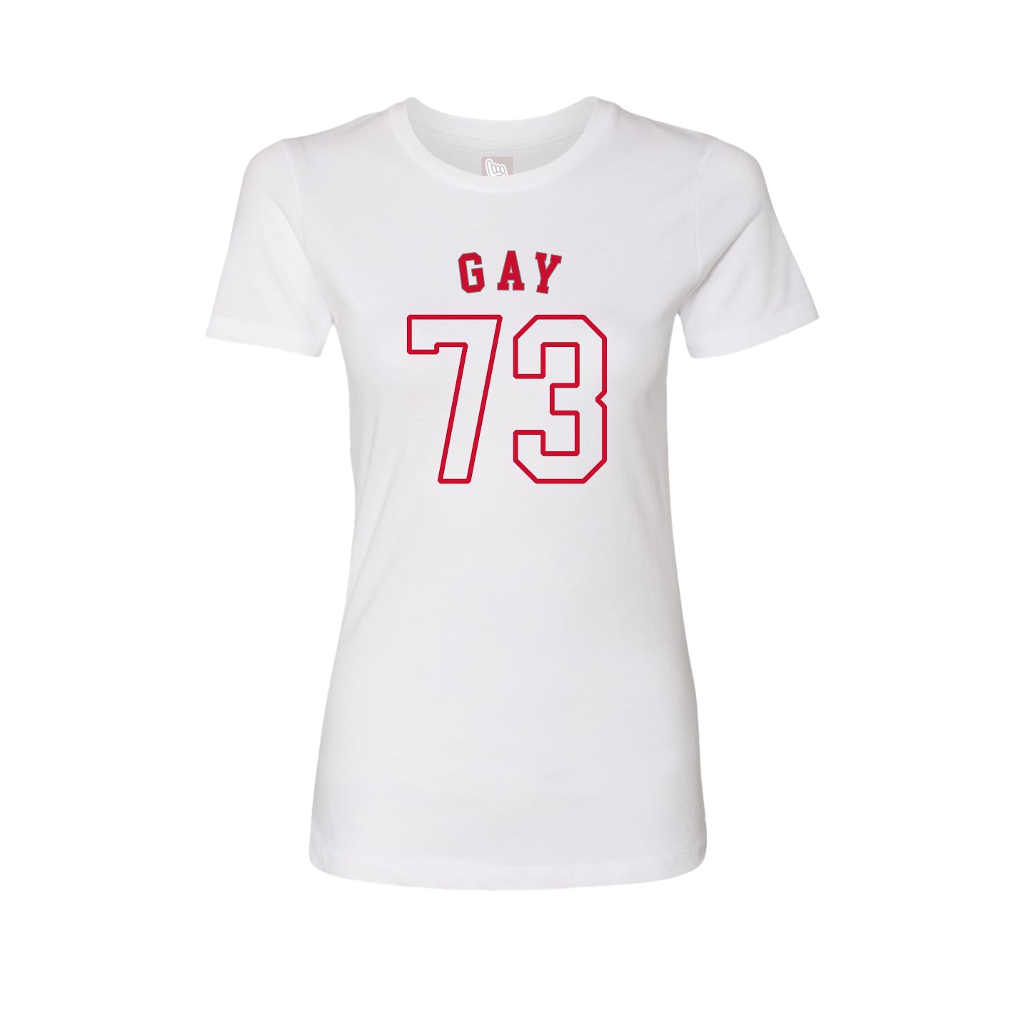 Womens Tee — Shirsey Arch in White
