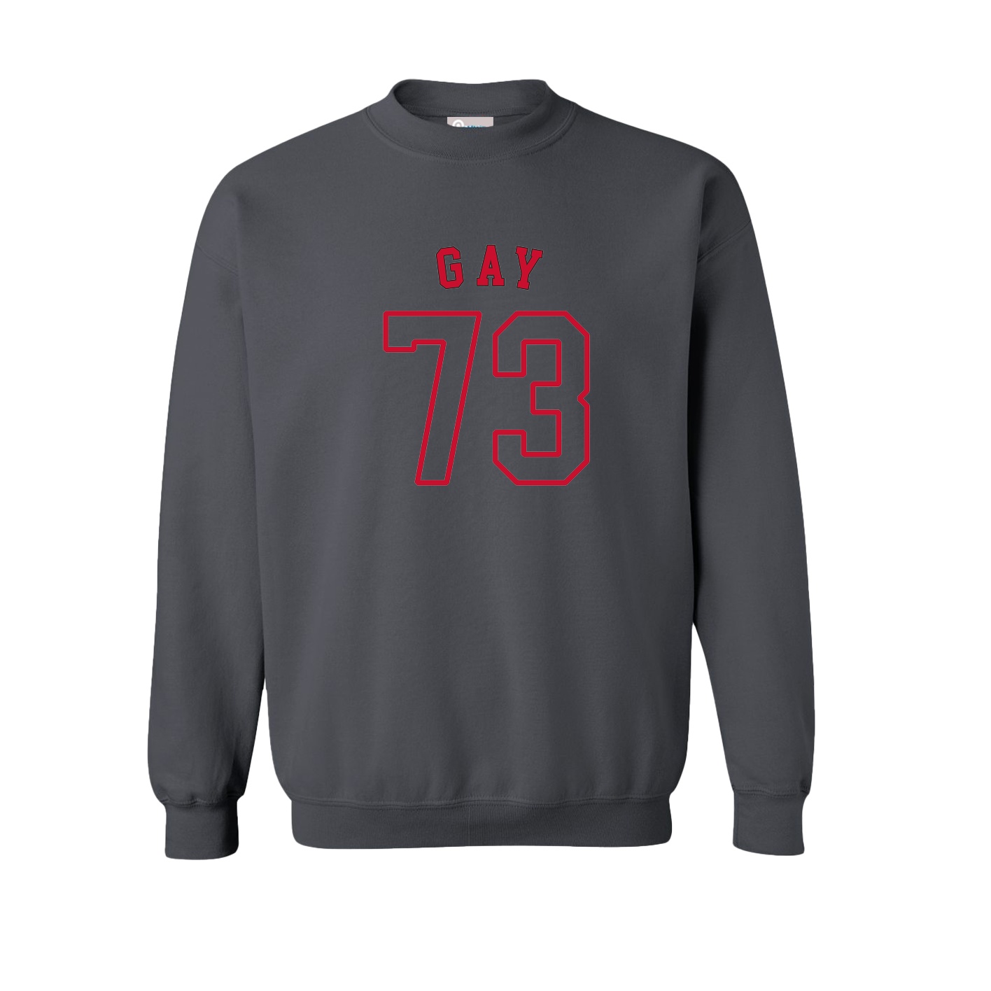 Fleece Crew — Shirsey Arch in Grey