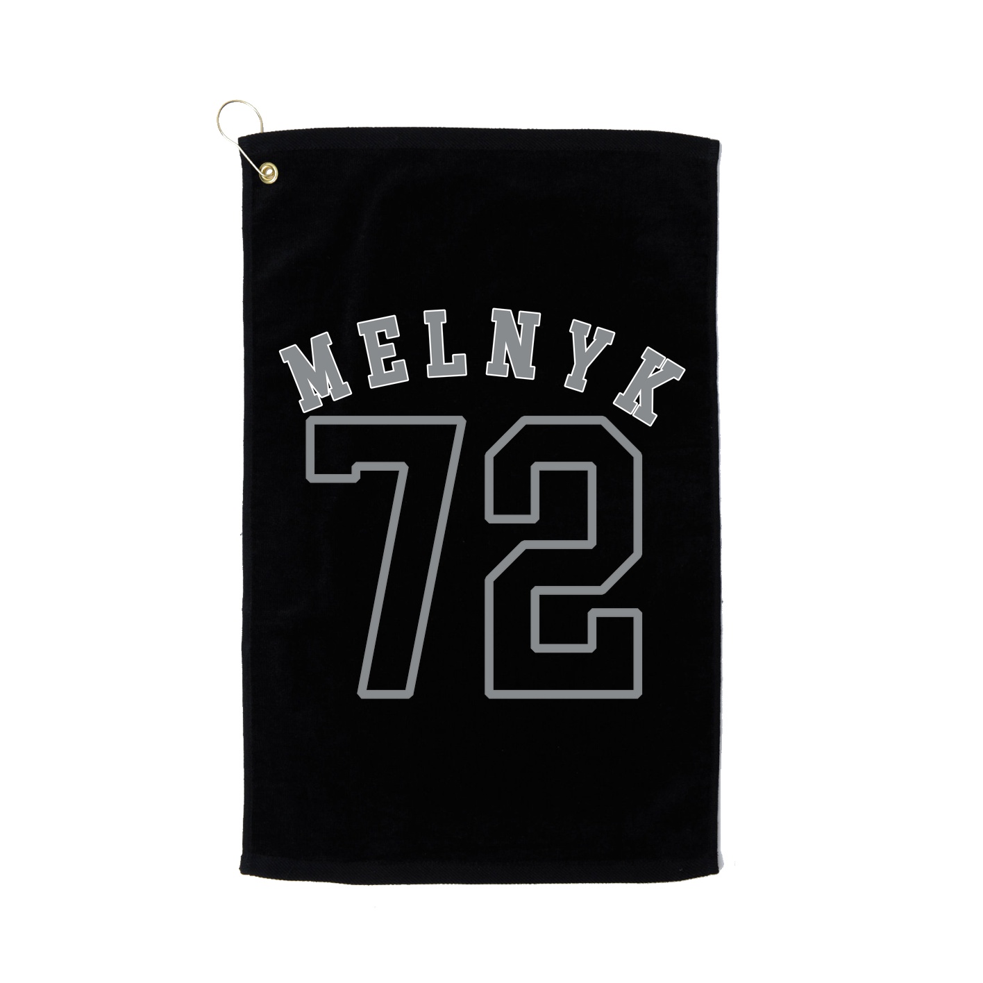 Golf Towel — Shirsey Arch in Black