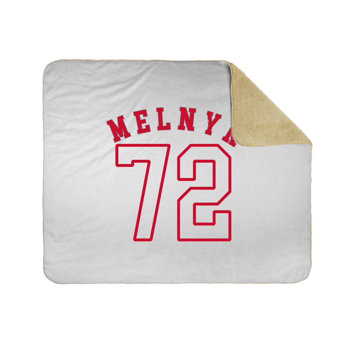 Throw Blanket — Shirsey Arch in White
