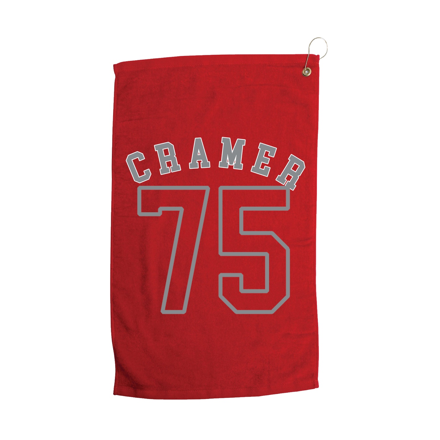 Golf Towel — Shirsey Arch in Red