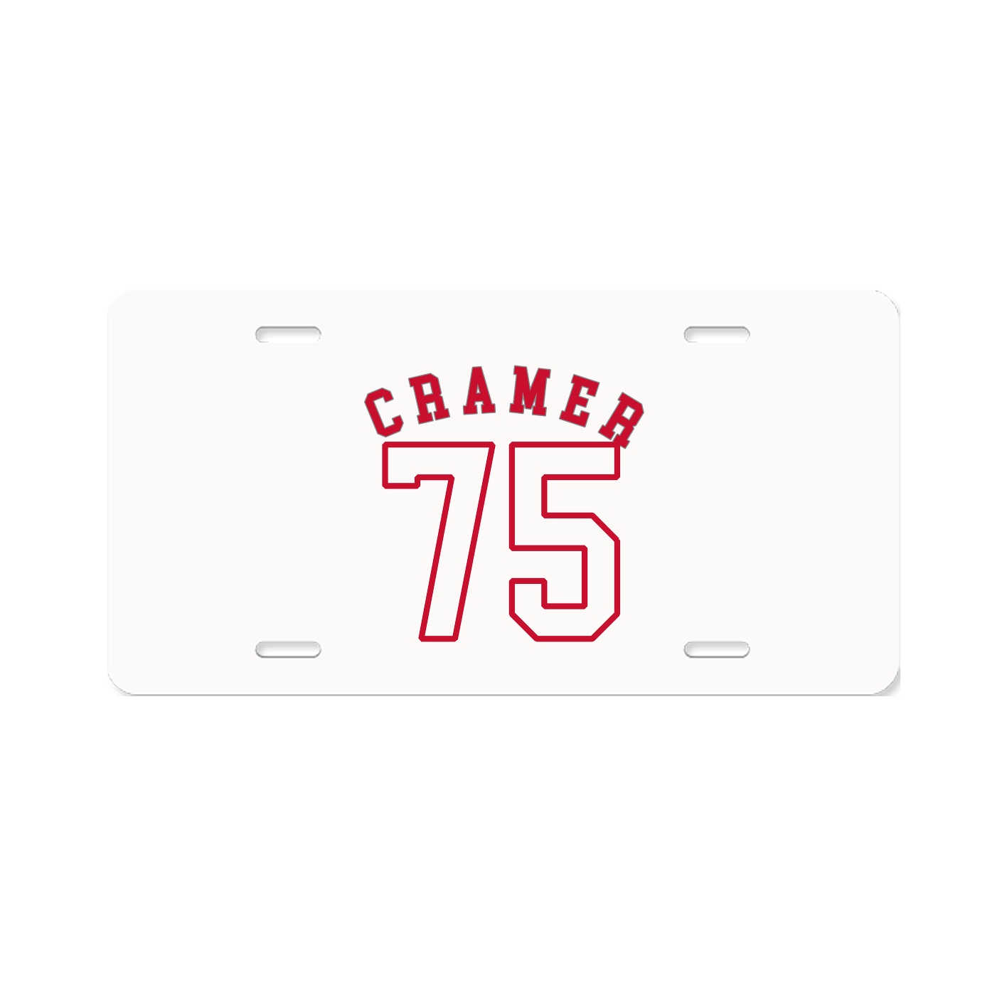 License Plate — Shirsey Arch in Classic
