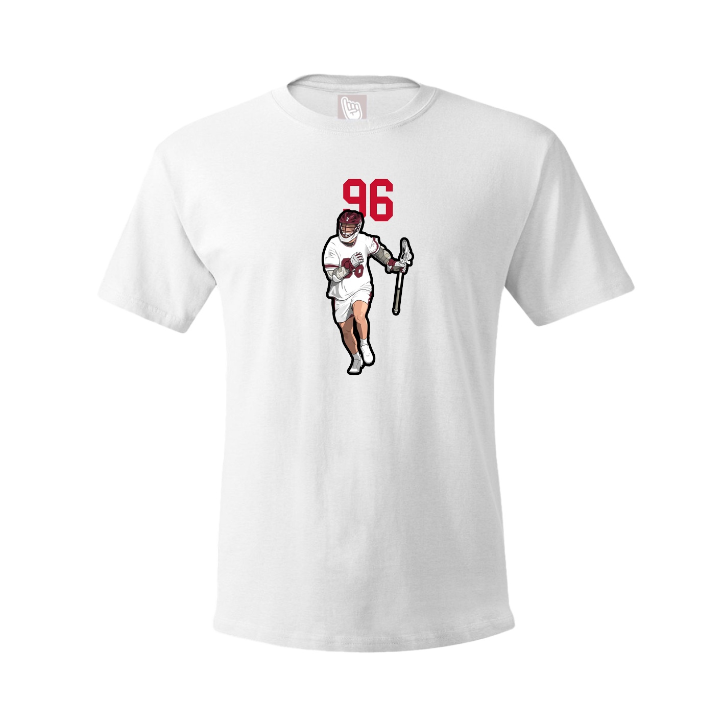 Tee — Number Top in White