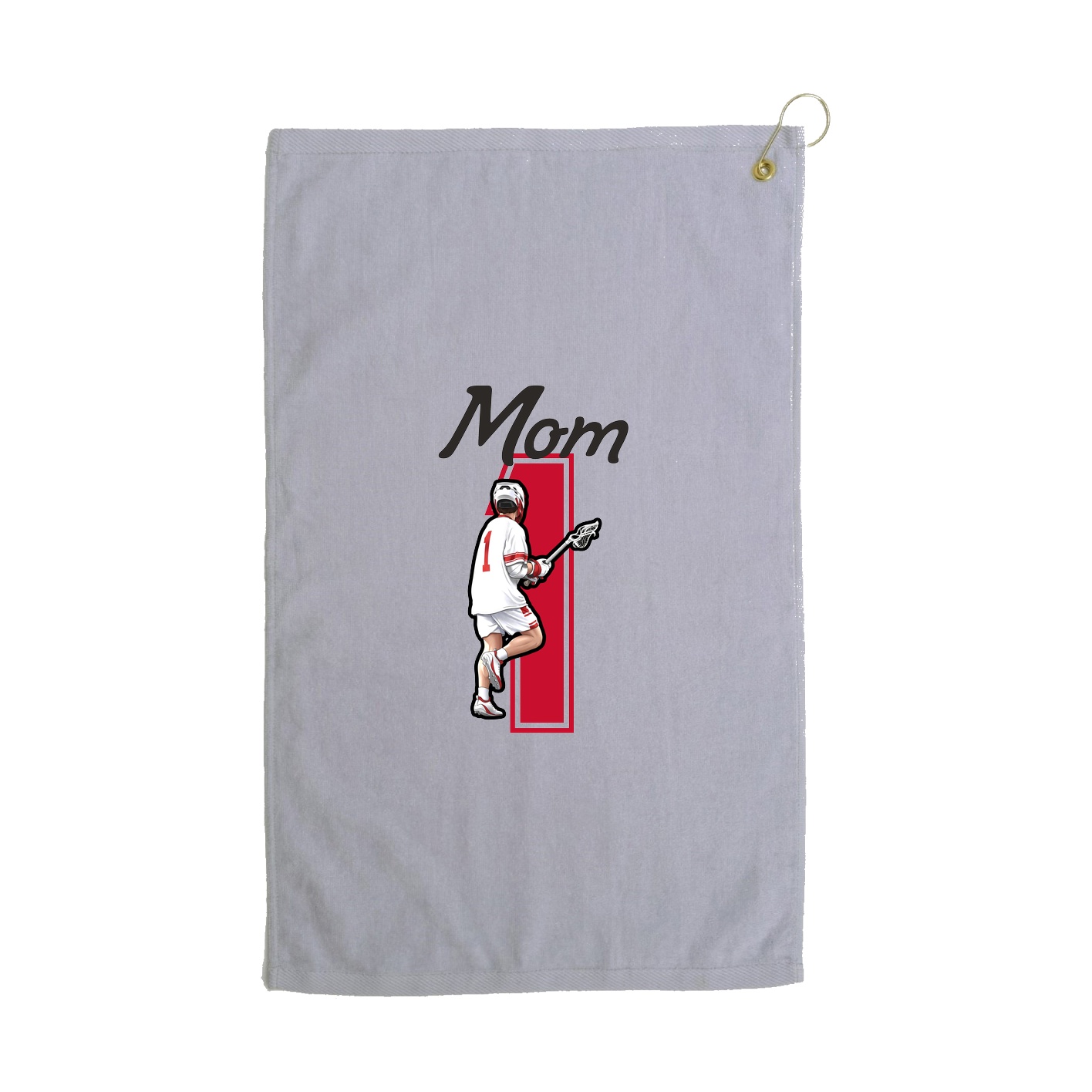 Golf Towel — Mothers Day Shirsey in Grey