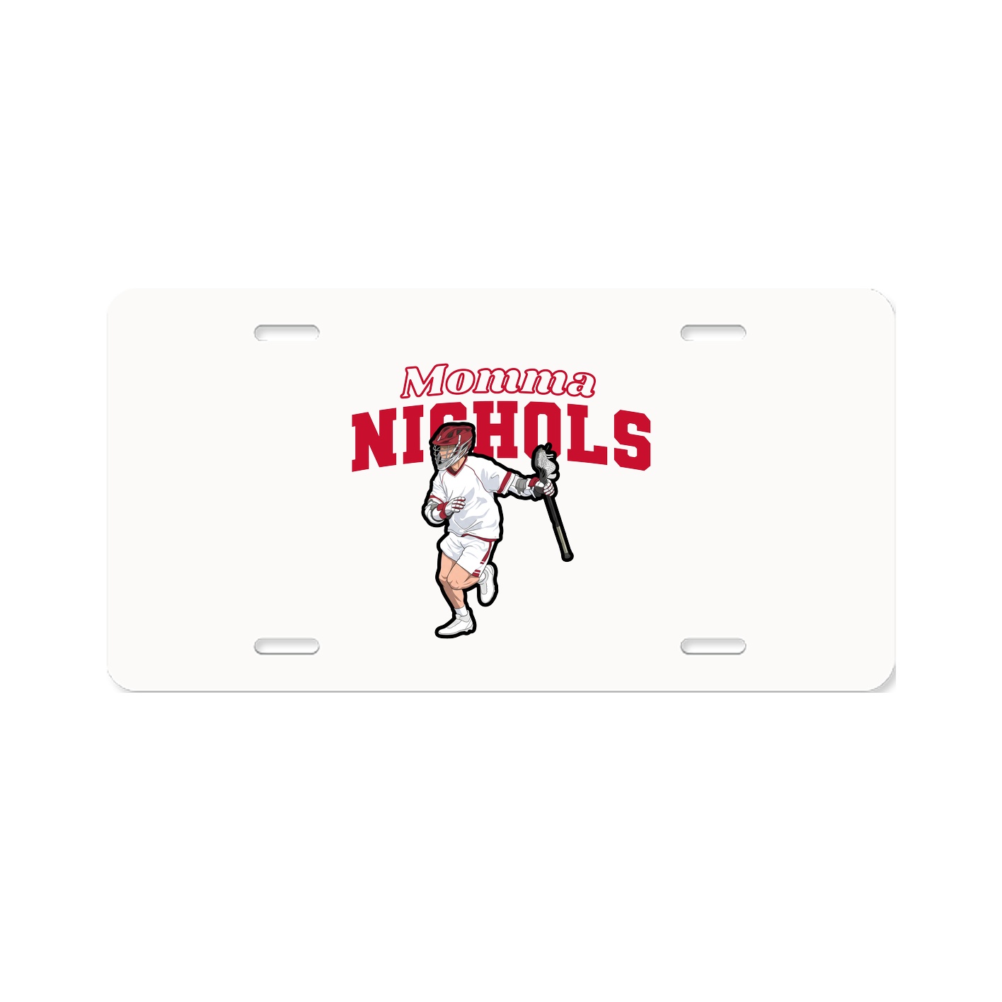 License Plate — Mothers Day Block in Classic