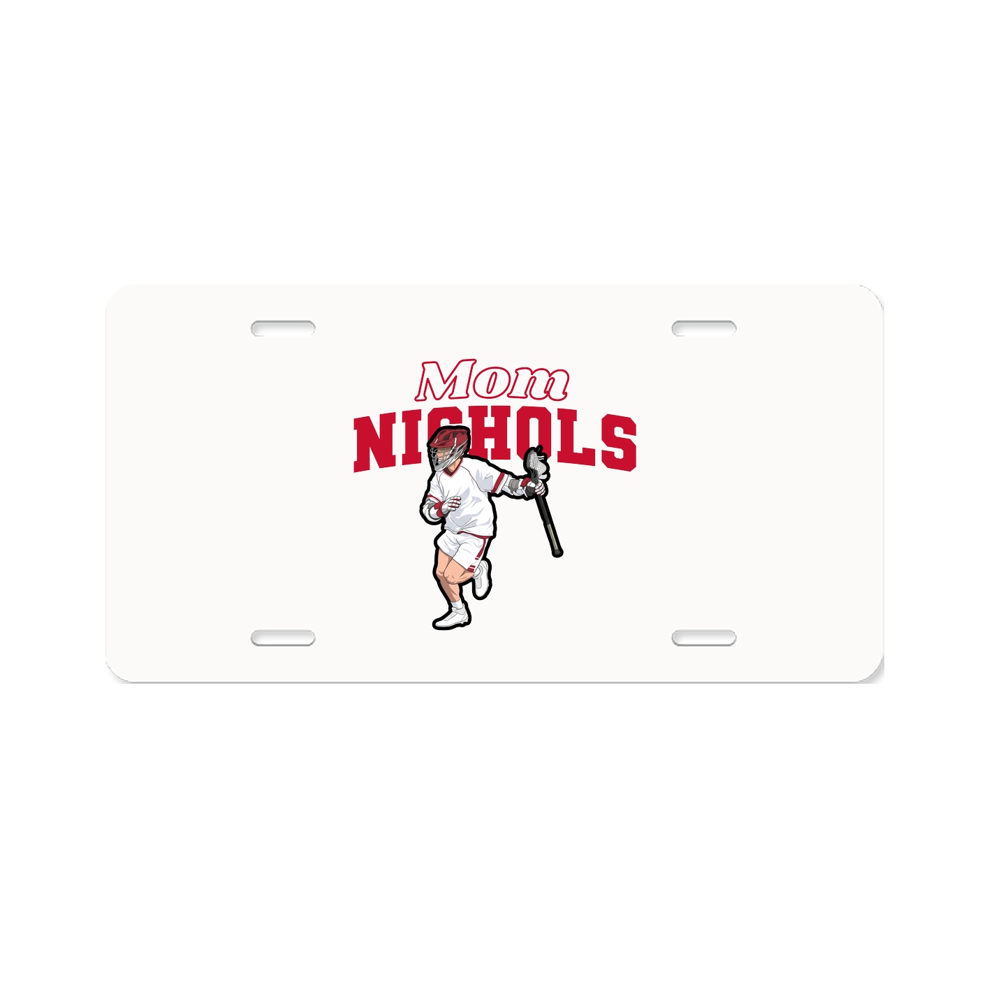 License Plate — Mothers Day Block in Classic
