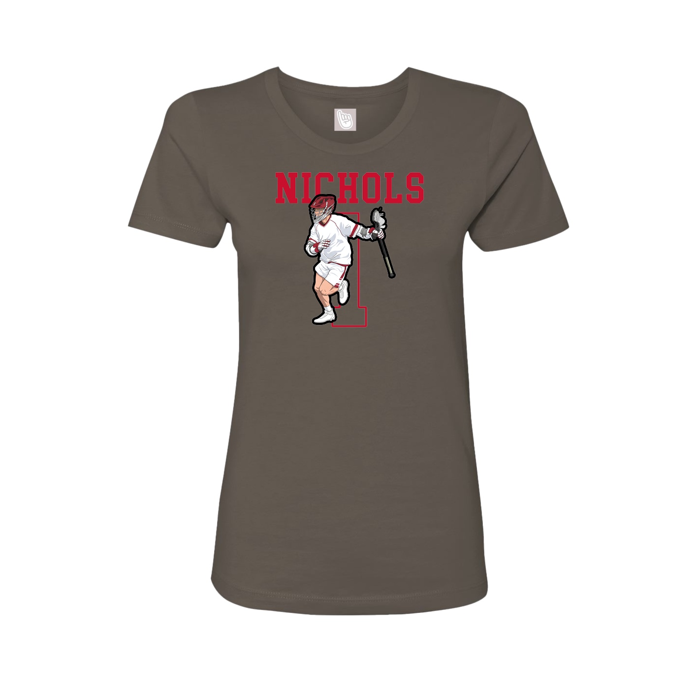 Fitted Women's Tee — Shirsey in Grey