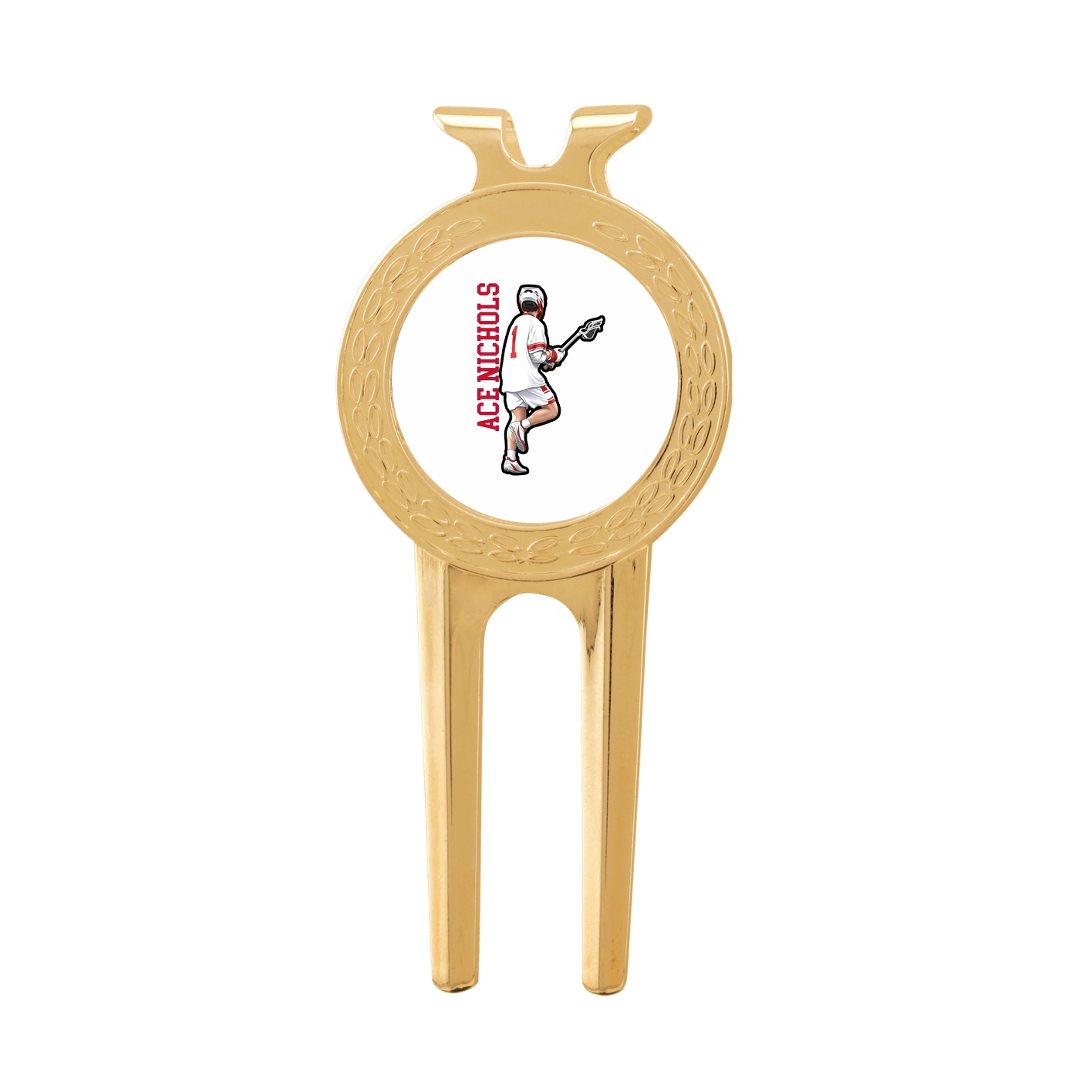 Divot Tool with Ball Marker — Name Vertical in Classic
