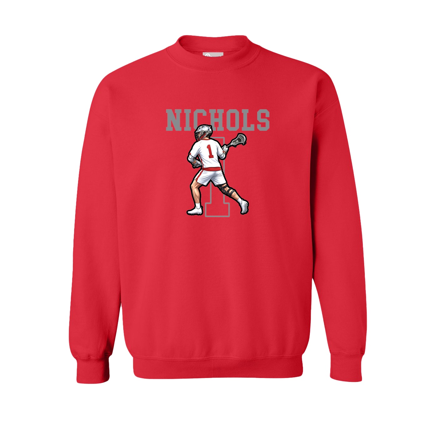 Fleece Crew — Shirsey in Red