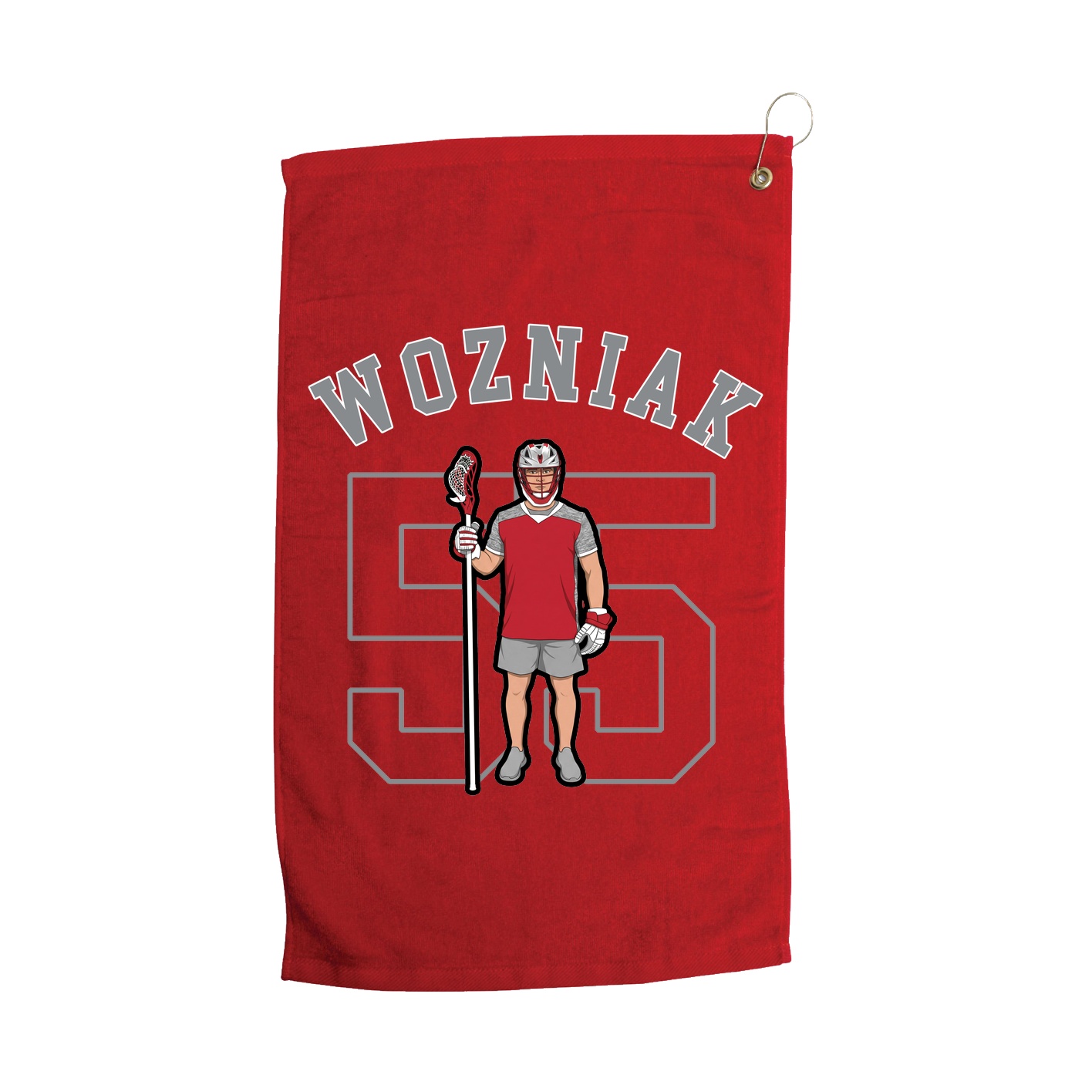 Golf Towel — Shirsey Arch in Red