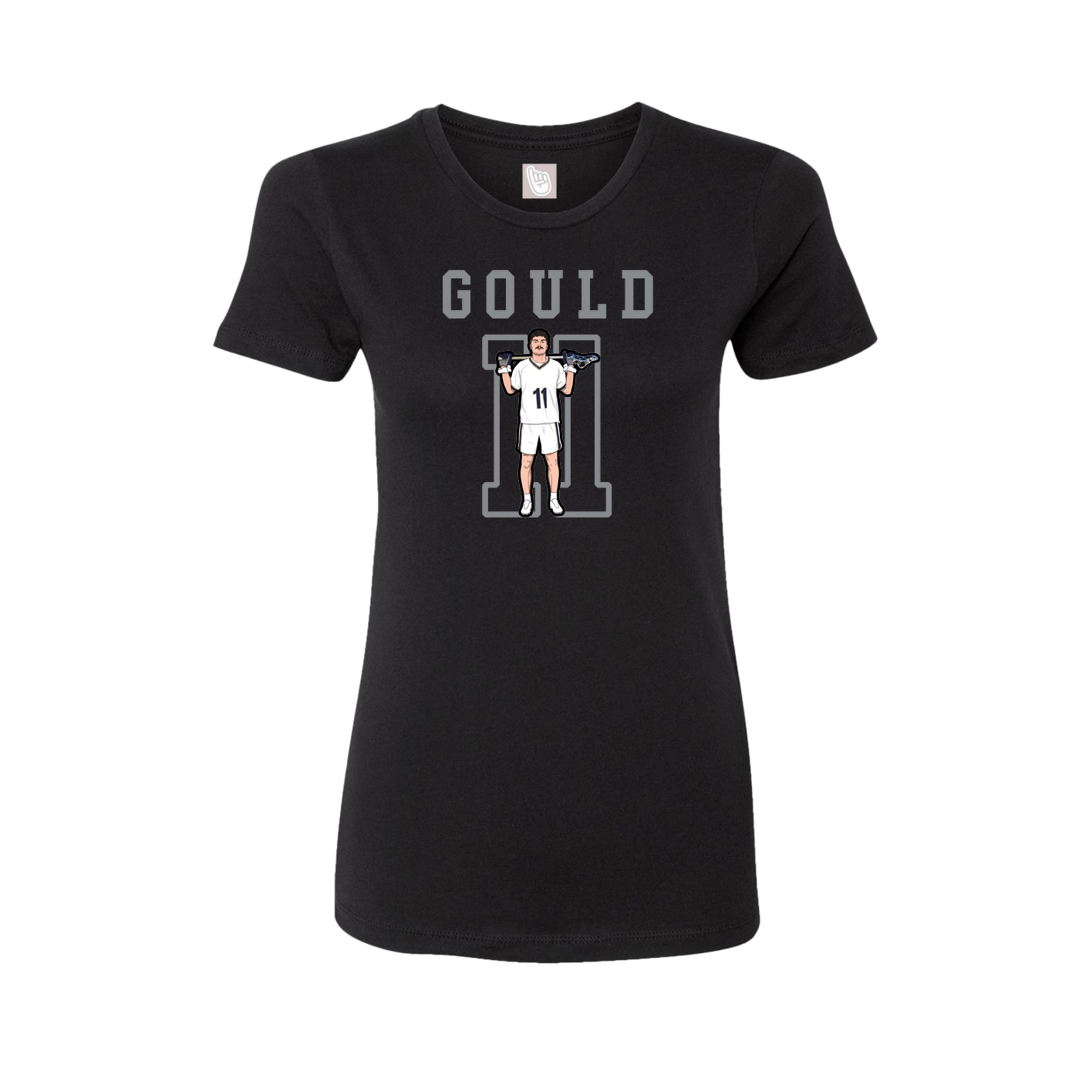 Fitted Women's Tee — Shirsey in Black