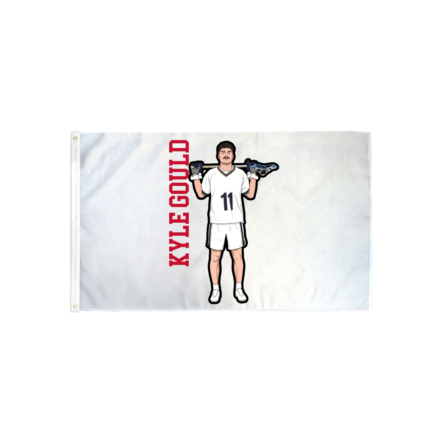 3x5 Flag — Name Vertical in Classic