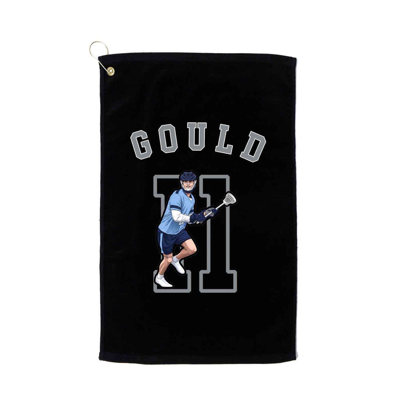 Golf Towel — Shirsey Arch in Black