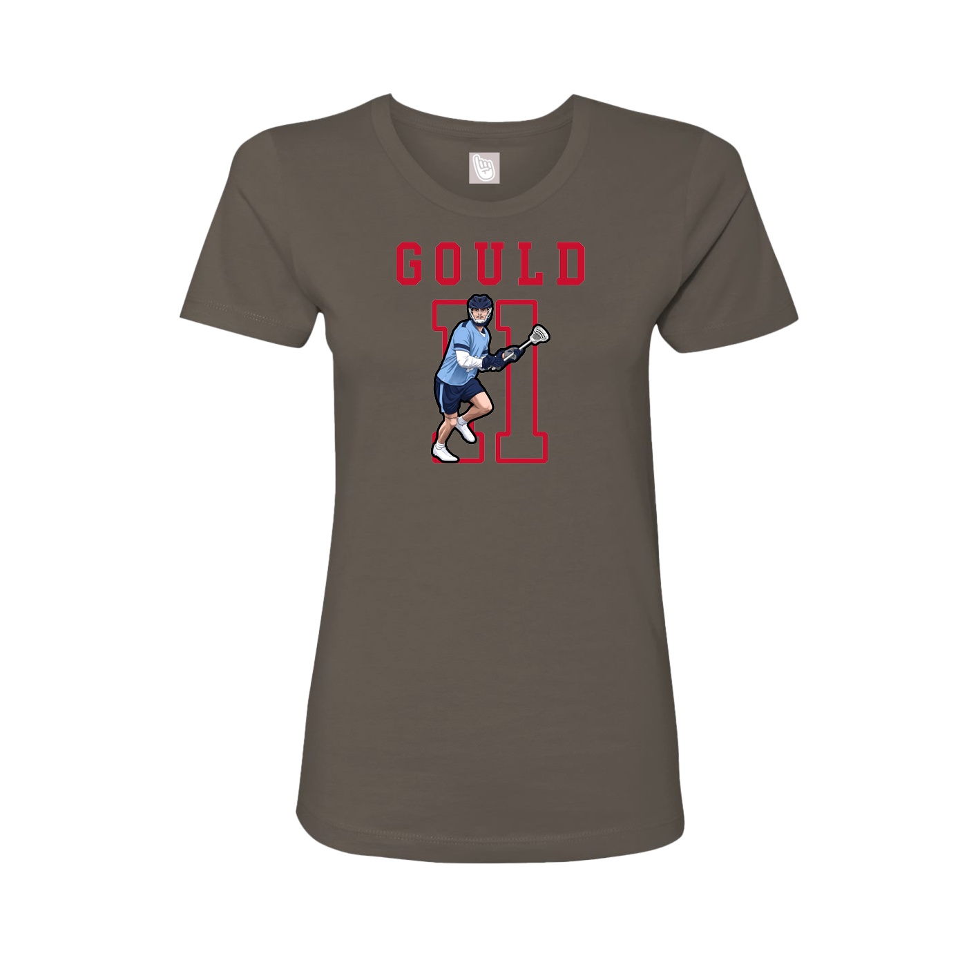 Fitted Women's Tee — Shirsey in Grey