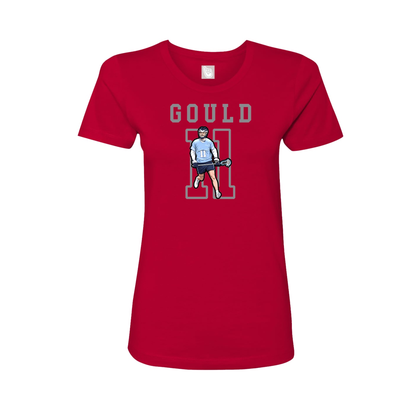 Fitted Women's Tee — Shirsey in Red