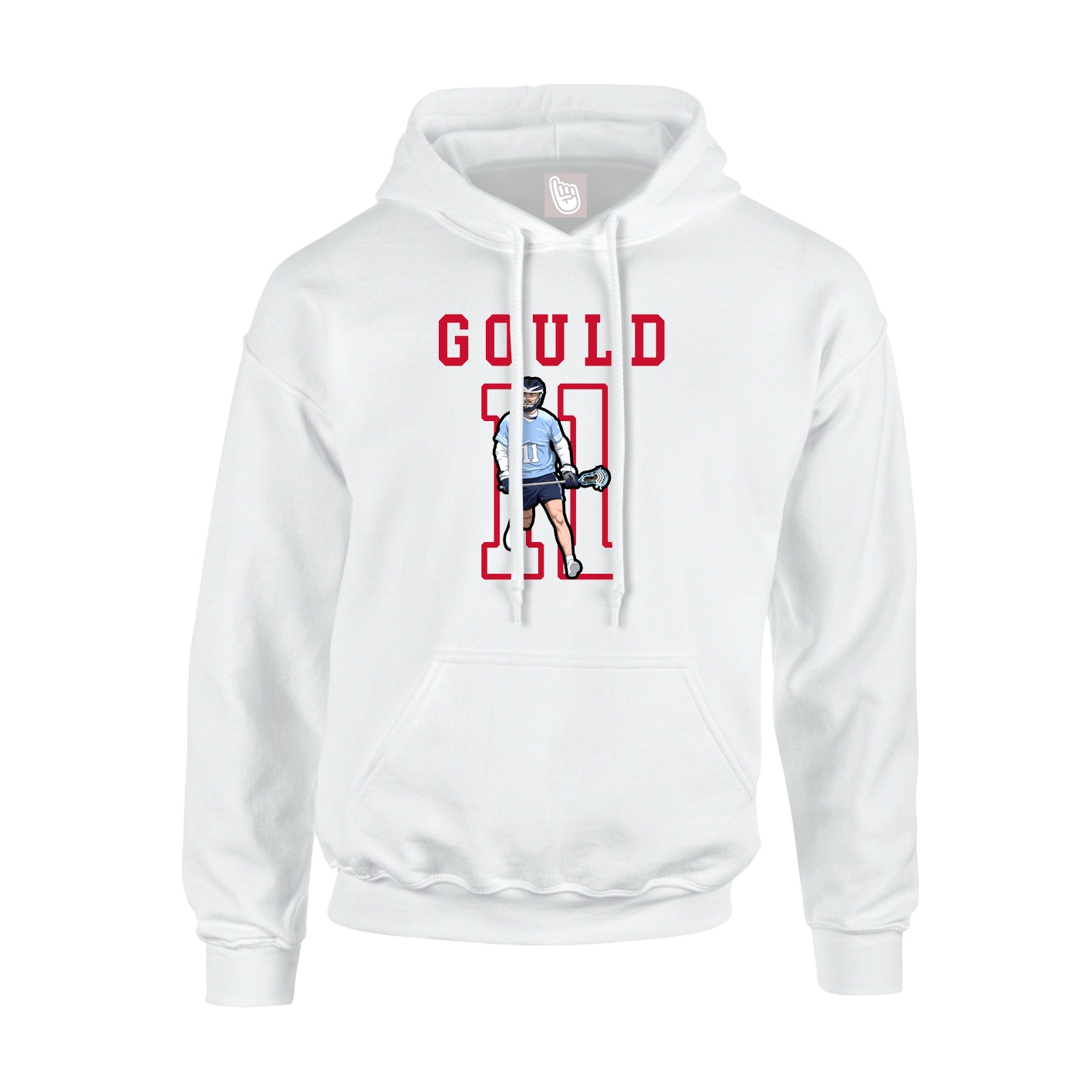 Hoodie — Shirsey in White