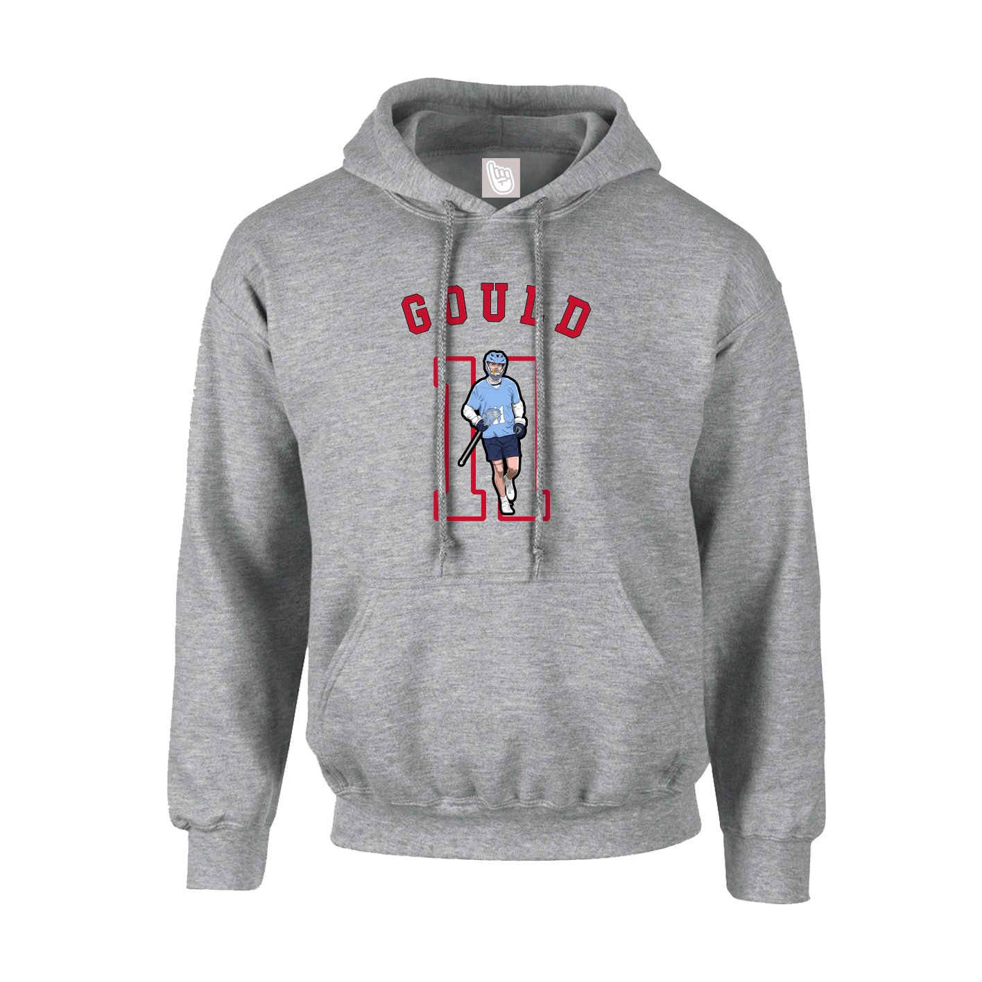 Youth Hoodie — Shirsey Arch in Grey