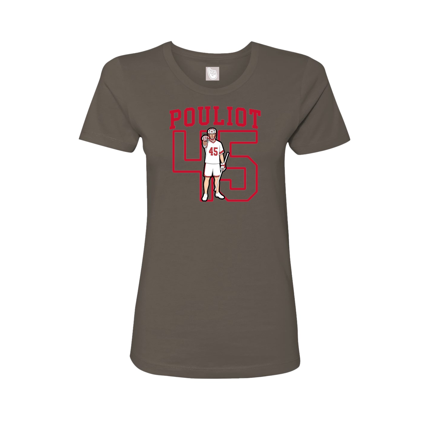 Fitted Women's Tee — Shirsey in Grey