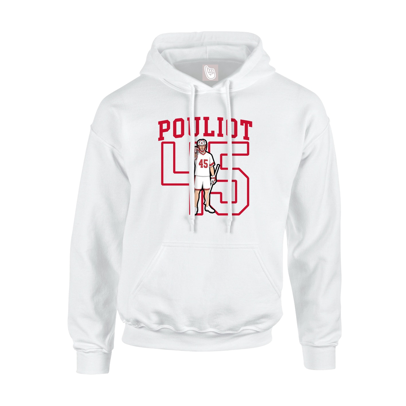 Youth Hoodie — Shirsey in White