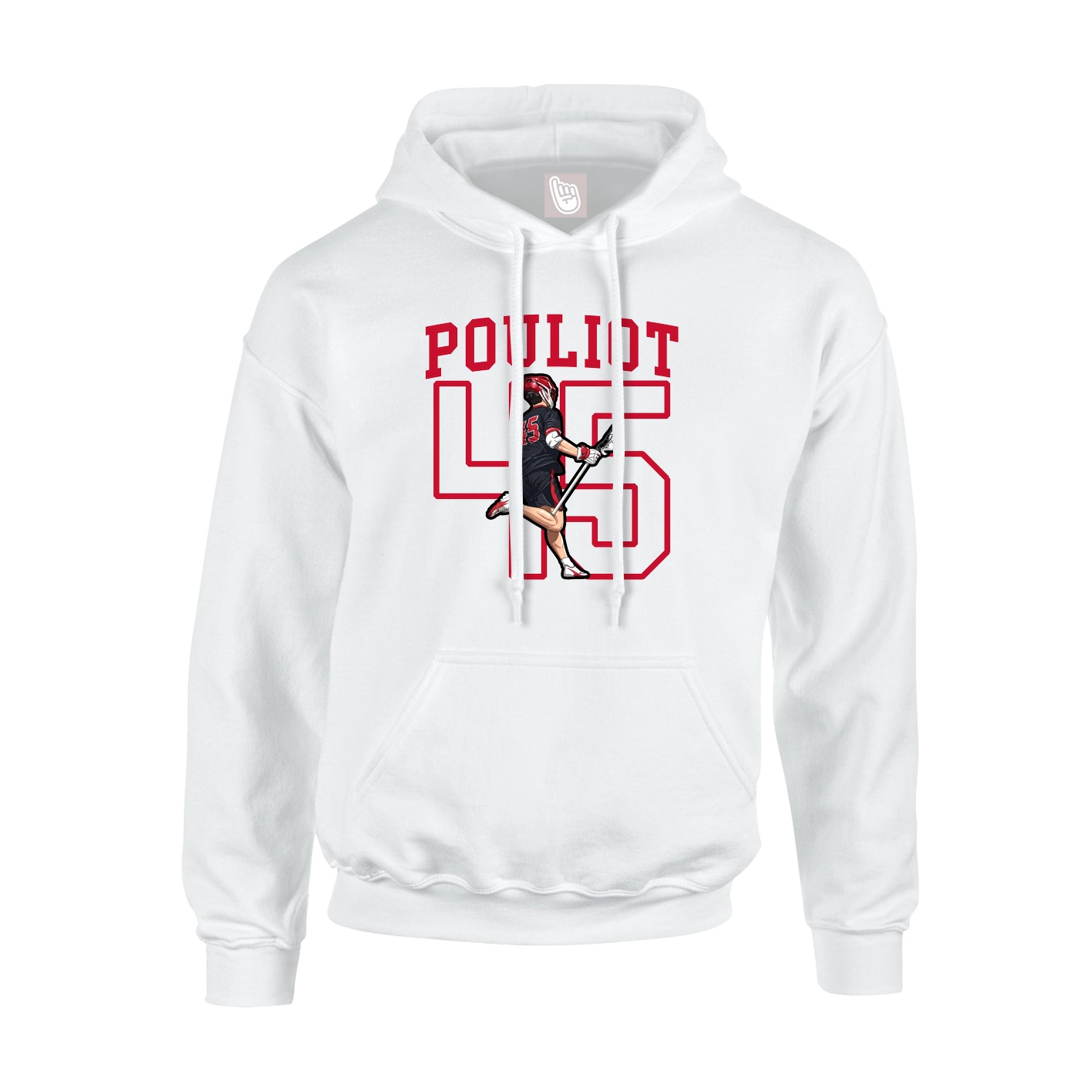 Youth Hoodie — Shirsey in White